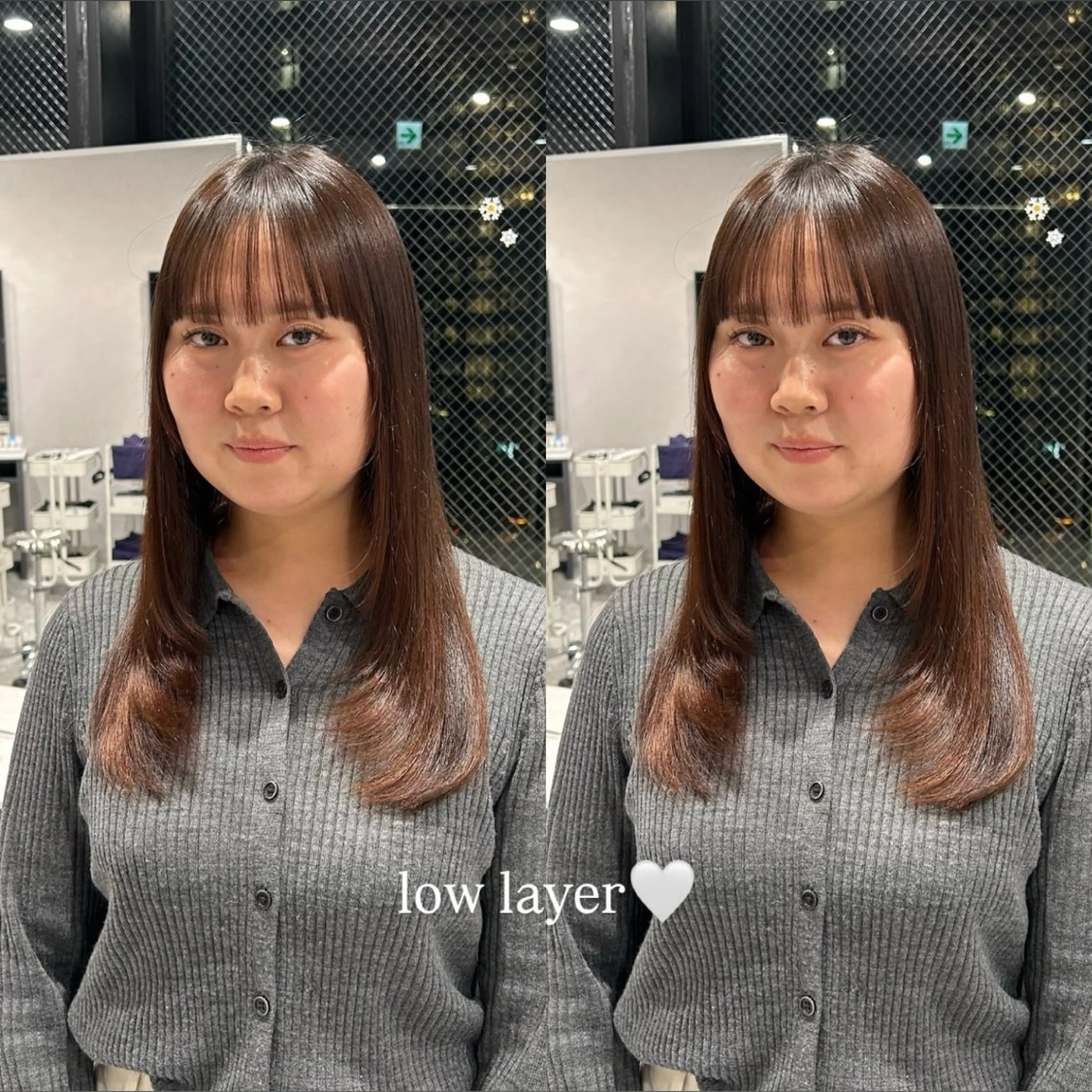 ロング レイヤーカット 寺川留以 /カットモデル募集中のヘアスタイル