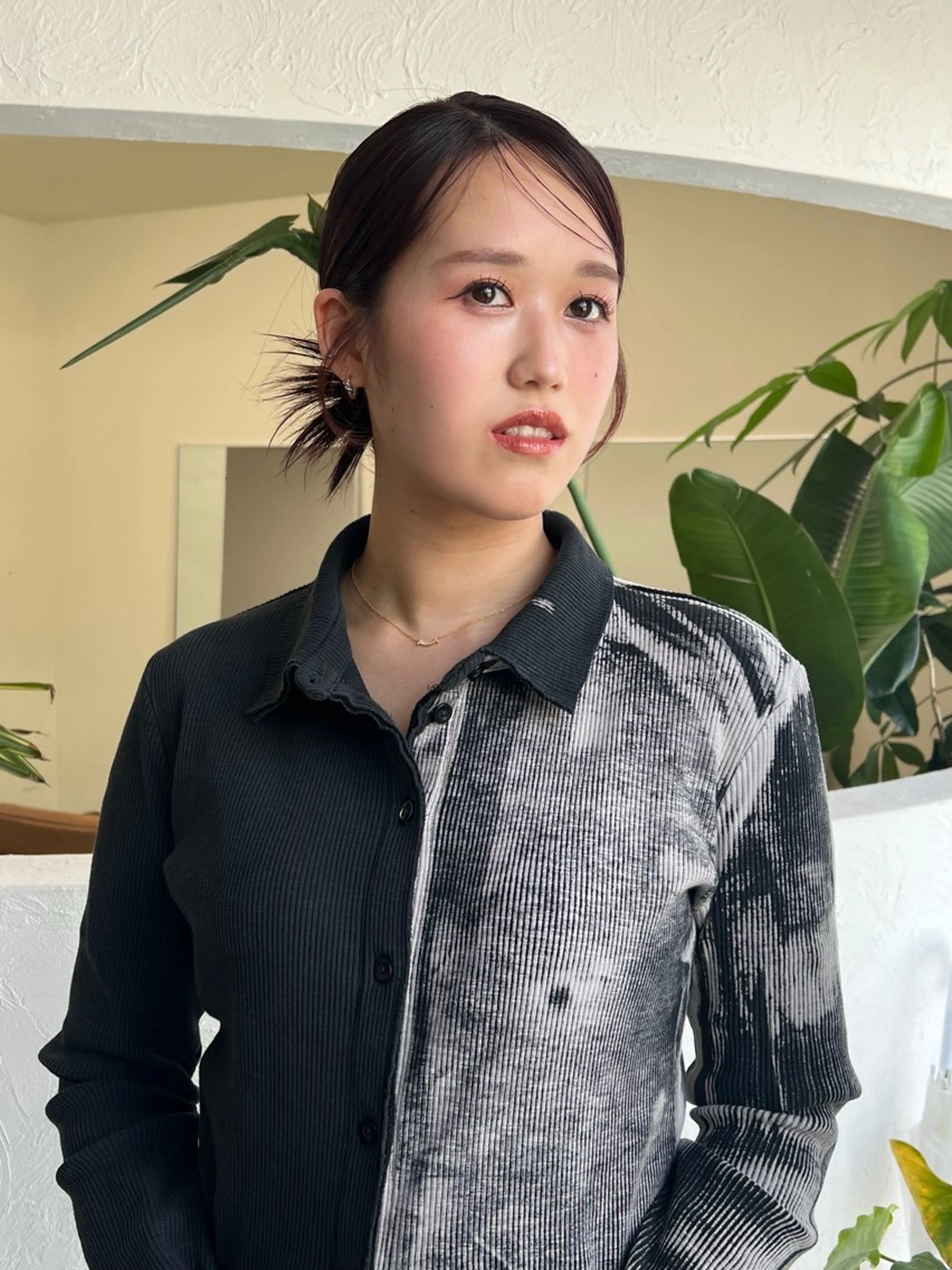 セミロング カラー ヘアアレンジ 小林 美咲のヘアスタイル