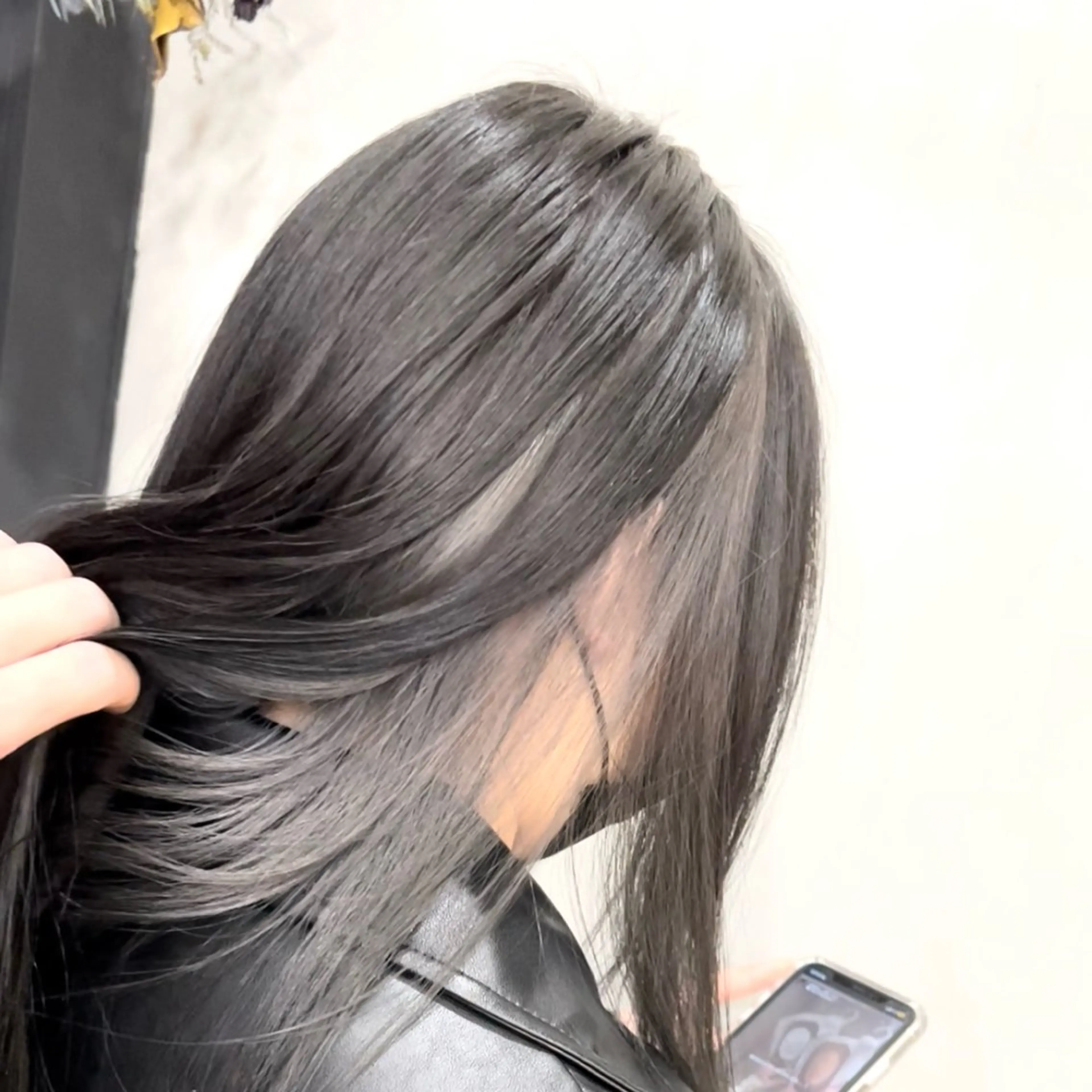 💎レディースカット+グラデーションカラー(半頭ブリーチ))💎の写真