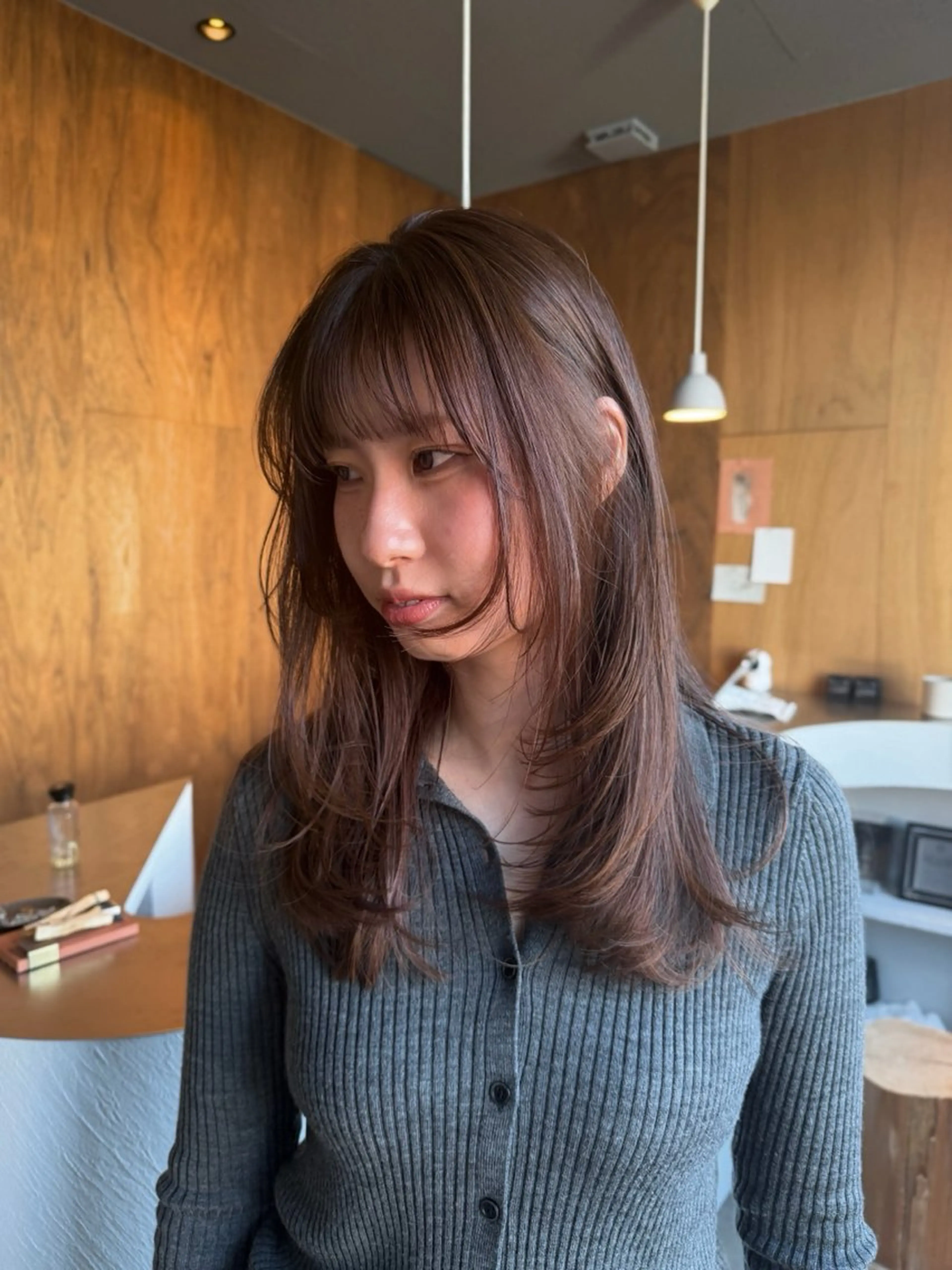 セミロング レイヤーカット cocoro /レイヤーカットのヘアスタイル