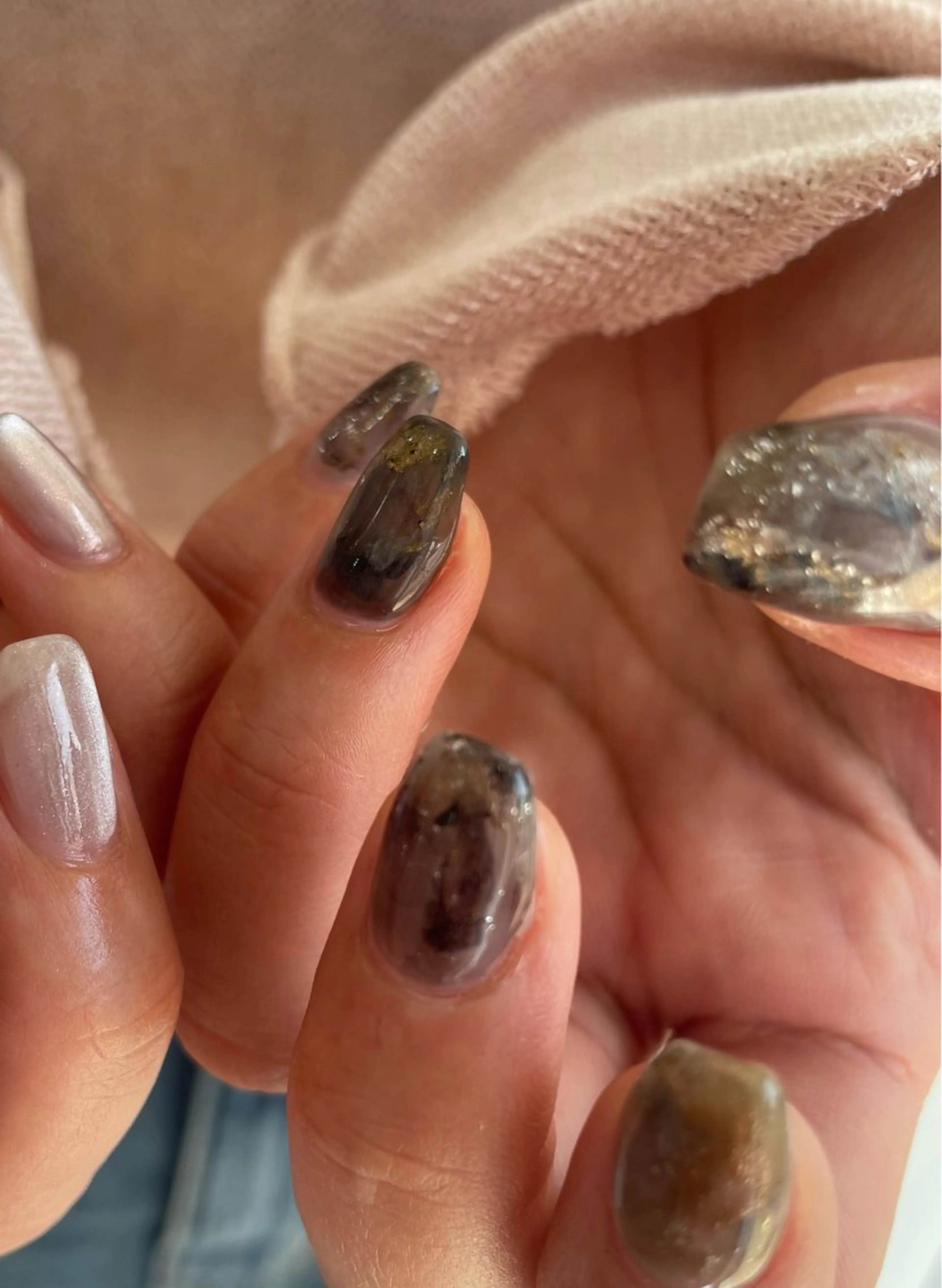 ネイル ニュアンスネイル 【 Lea's 】 kaedeのネイルデザイン