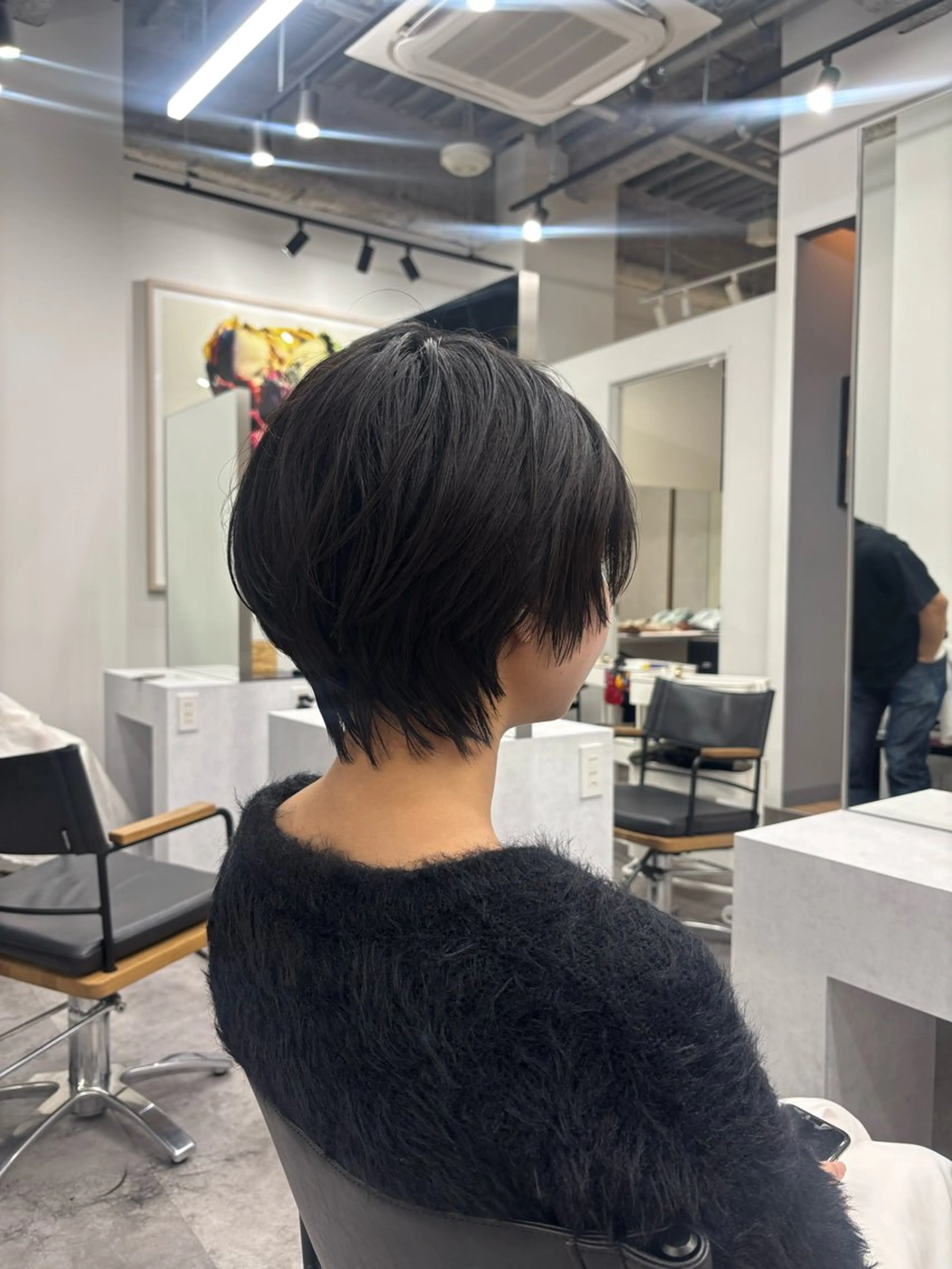 ショート カラー ヘアアレンジ レイヤー/メンズ🥑 マエダアズミ🥑のヘアスタイル