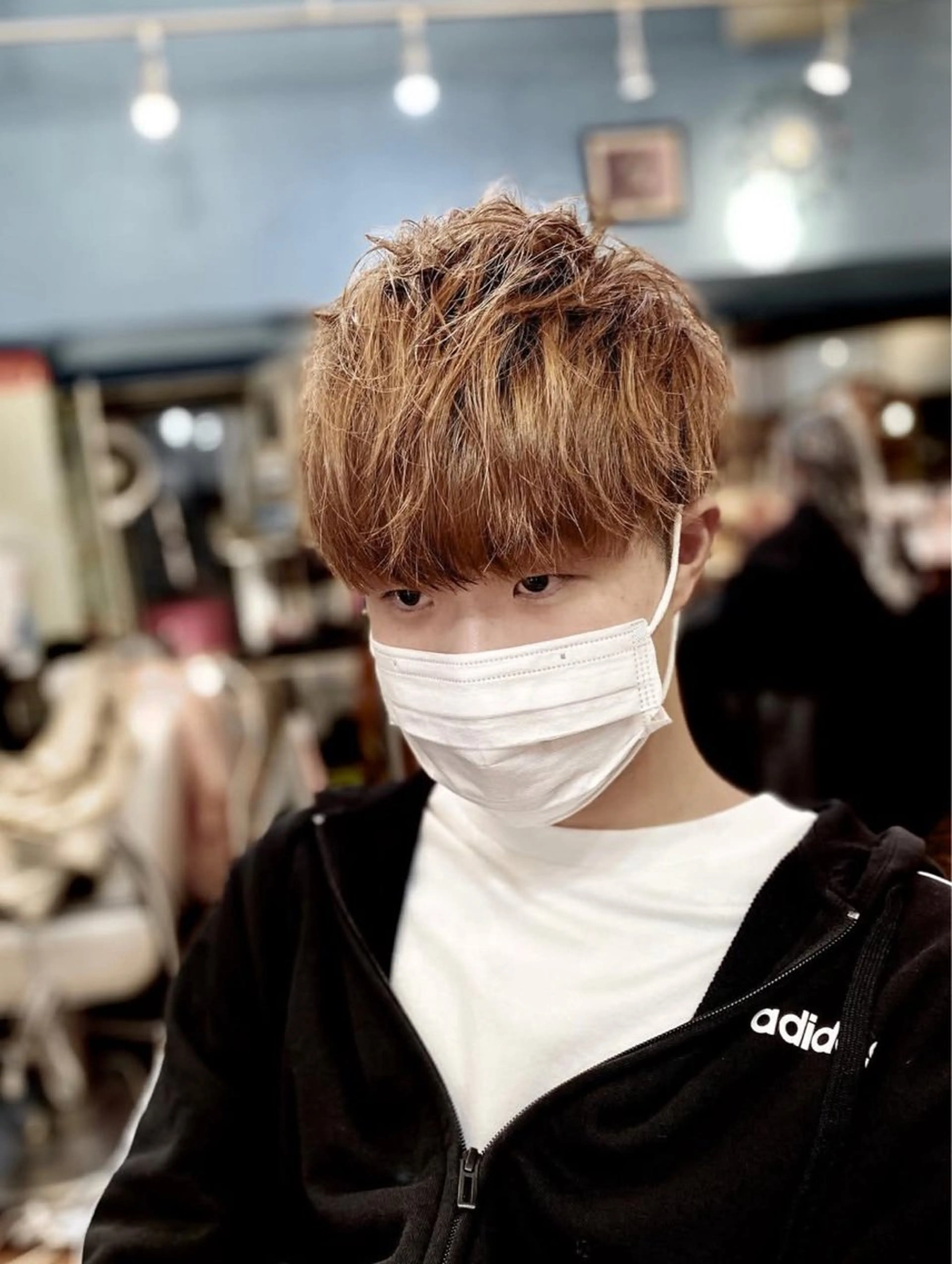 ショート カラー メンズ ブルーヘブン TAKESHIのヘアスタイル