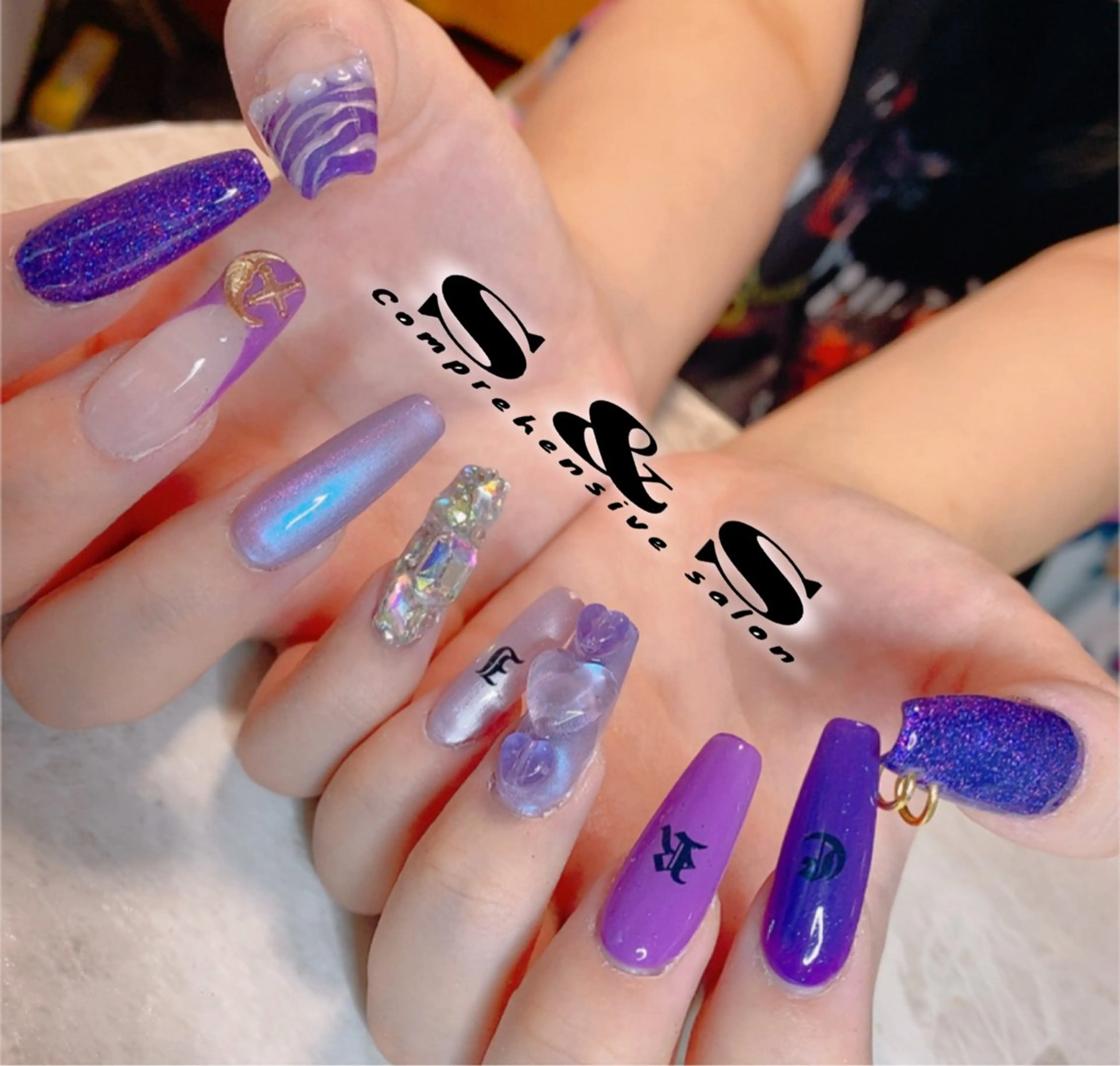 ネイル 長さ出し メンズネイル 持ち込み スカルプネイル ハンドネイル S&S 村田小百合のネイルデザイン