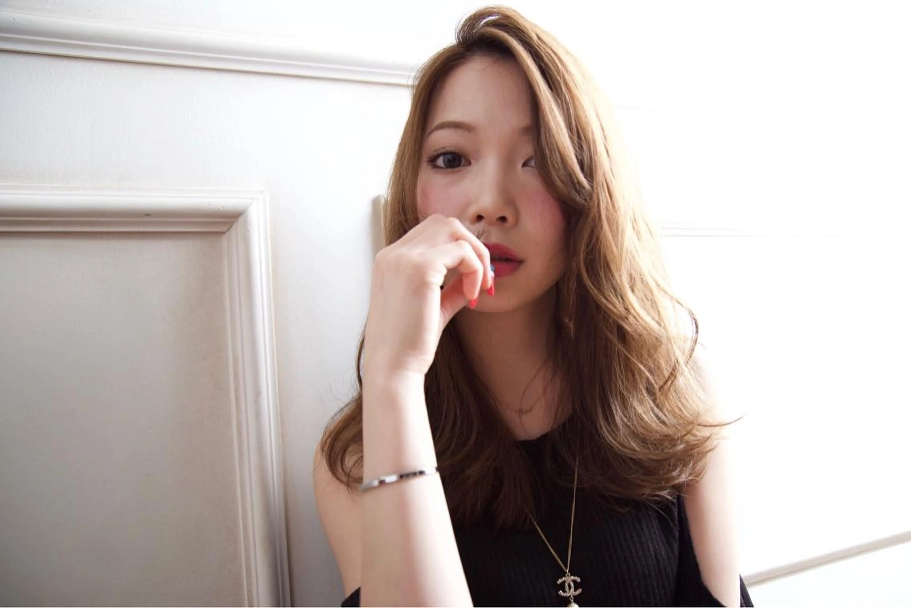 セミロング レイヤーカット カット ヘアカラー トリートメント 小澤大輔 YOLO hairのヘアスタイル