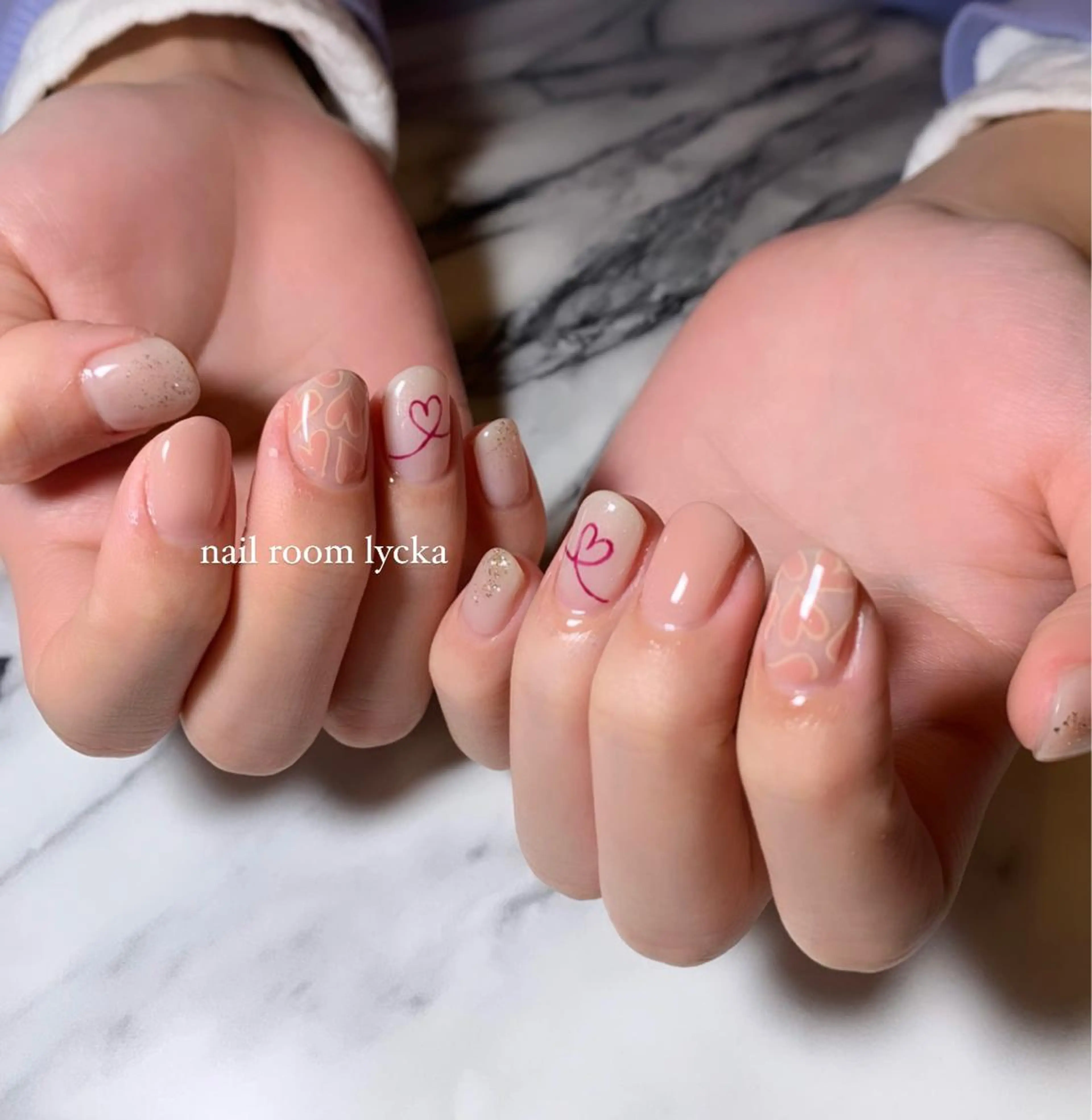 ネイル ﾈｲﾙﾙｰﾑﾘｯｶ 𝐦𝐚𝐲𝐮のネイルデザイン