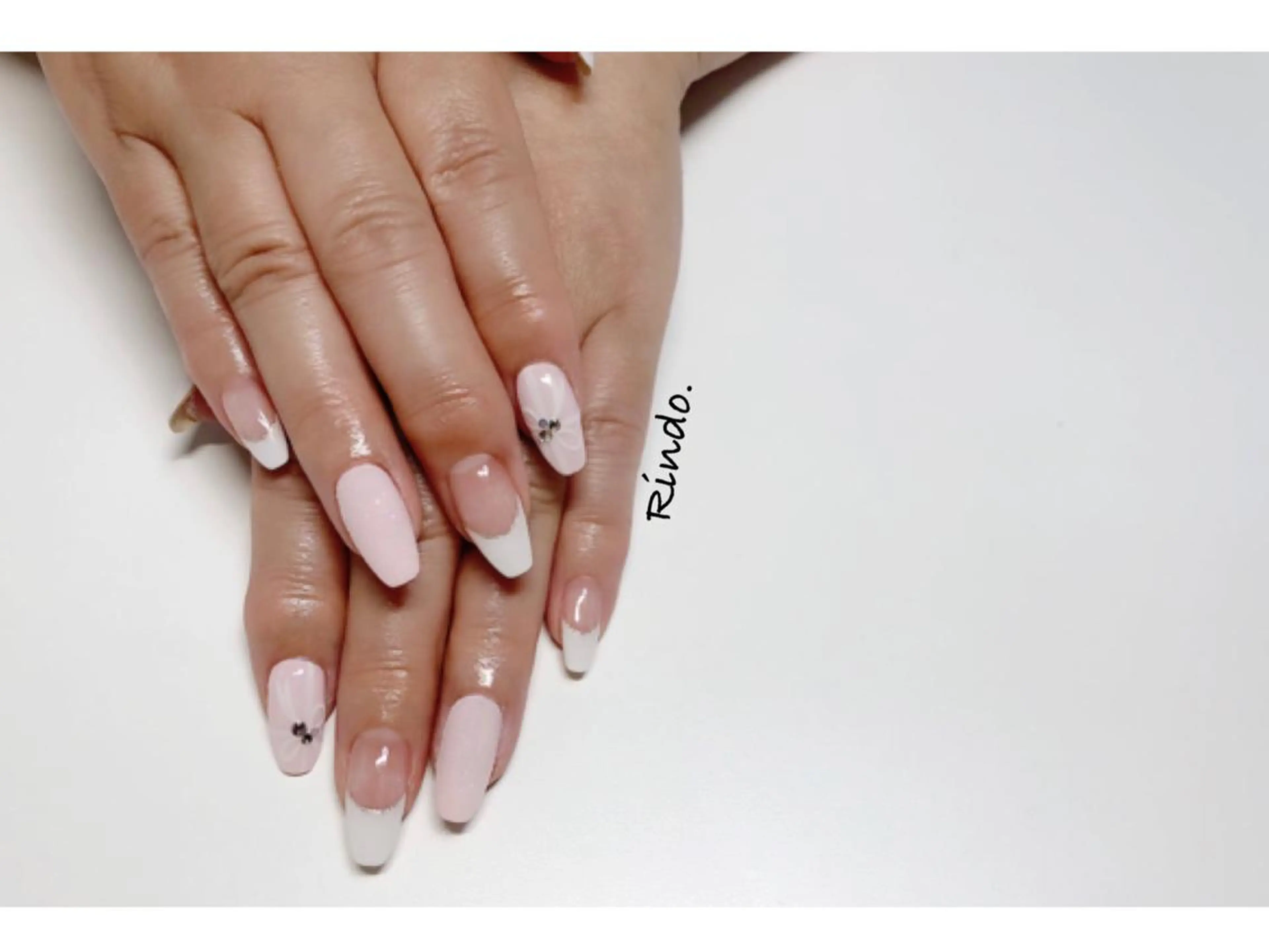 ネイル ピンク ハンドネイル Rindo.ネイル ♡耳つぼジュエリーのその他イメージ