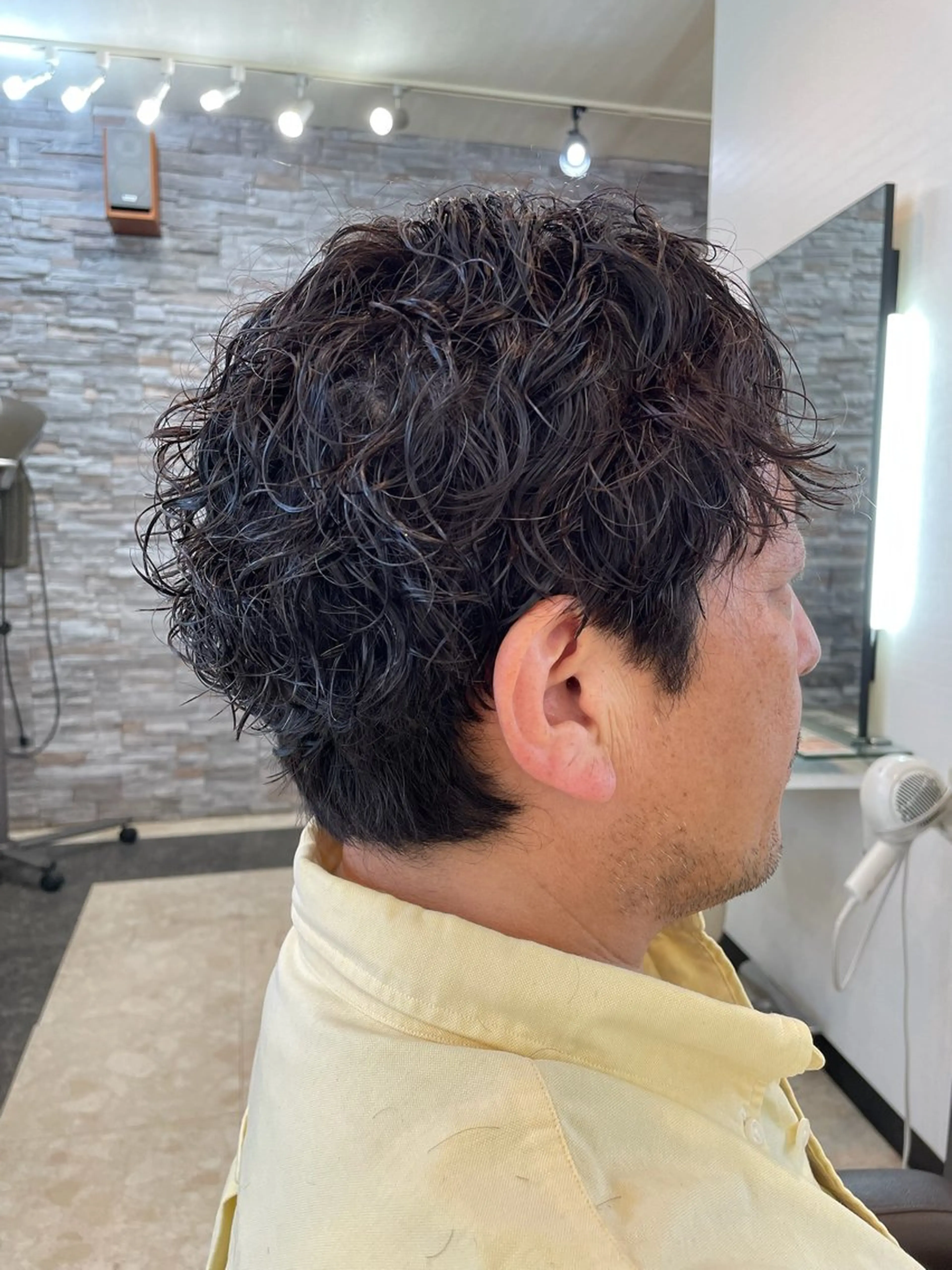 パーマ 甲田 和生のヘアスタイル