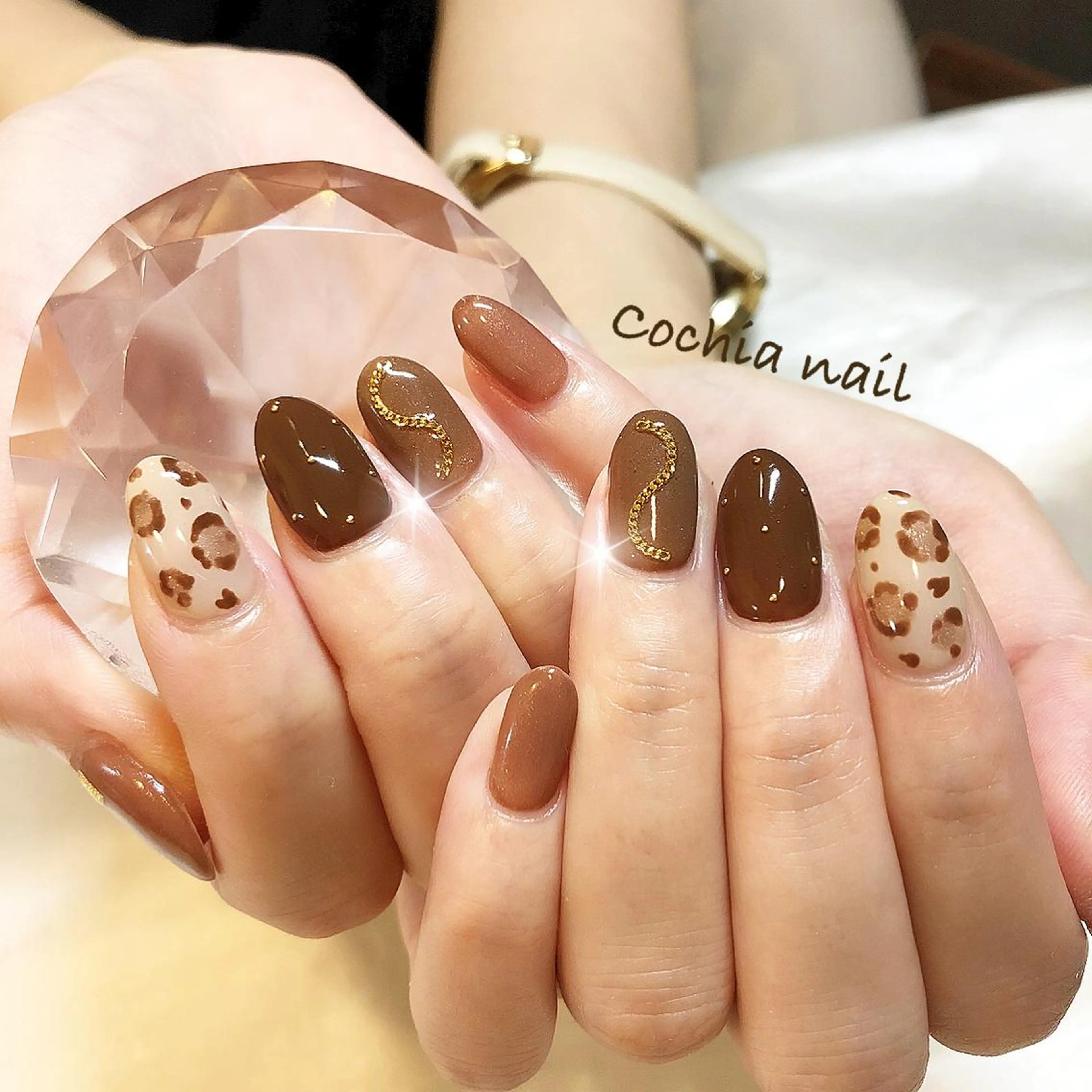 ネイル ハンドネイル ☆Cochia nail☆のネイルデザイン
