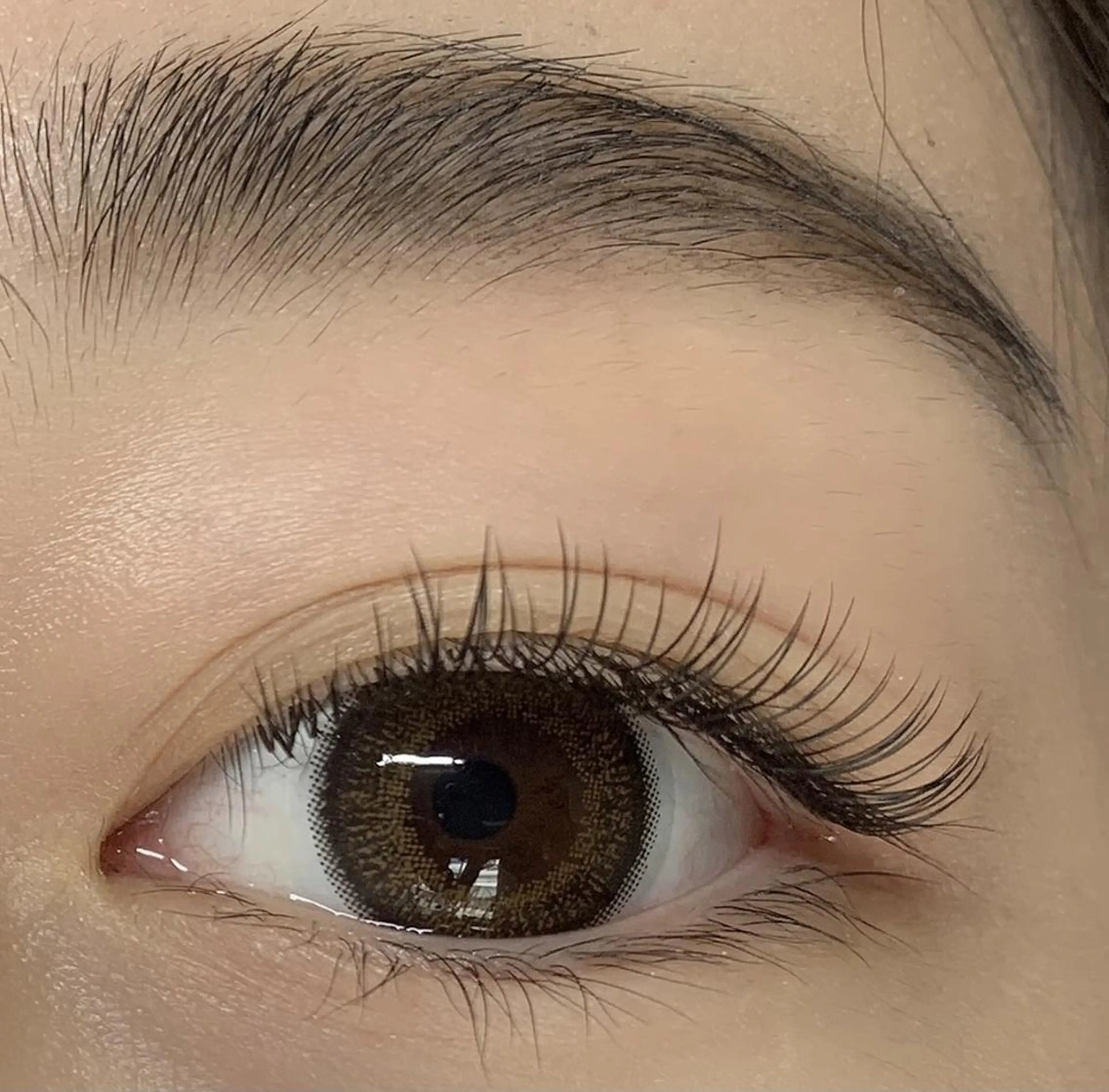 マツエク・マツパ フラットラッシュ HONAMI 🫧のマツエク・マツパデザイン