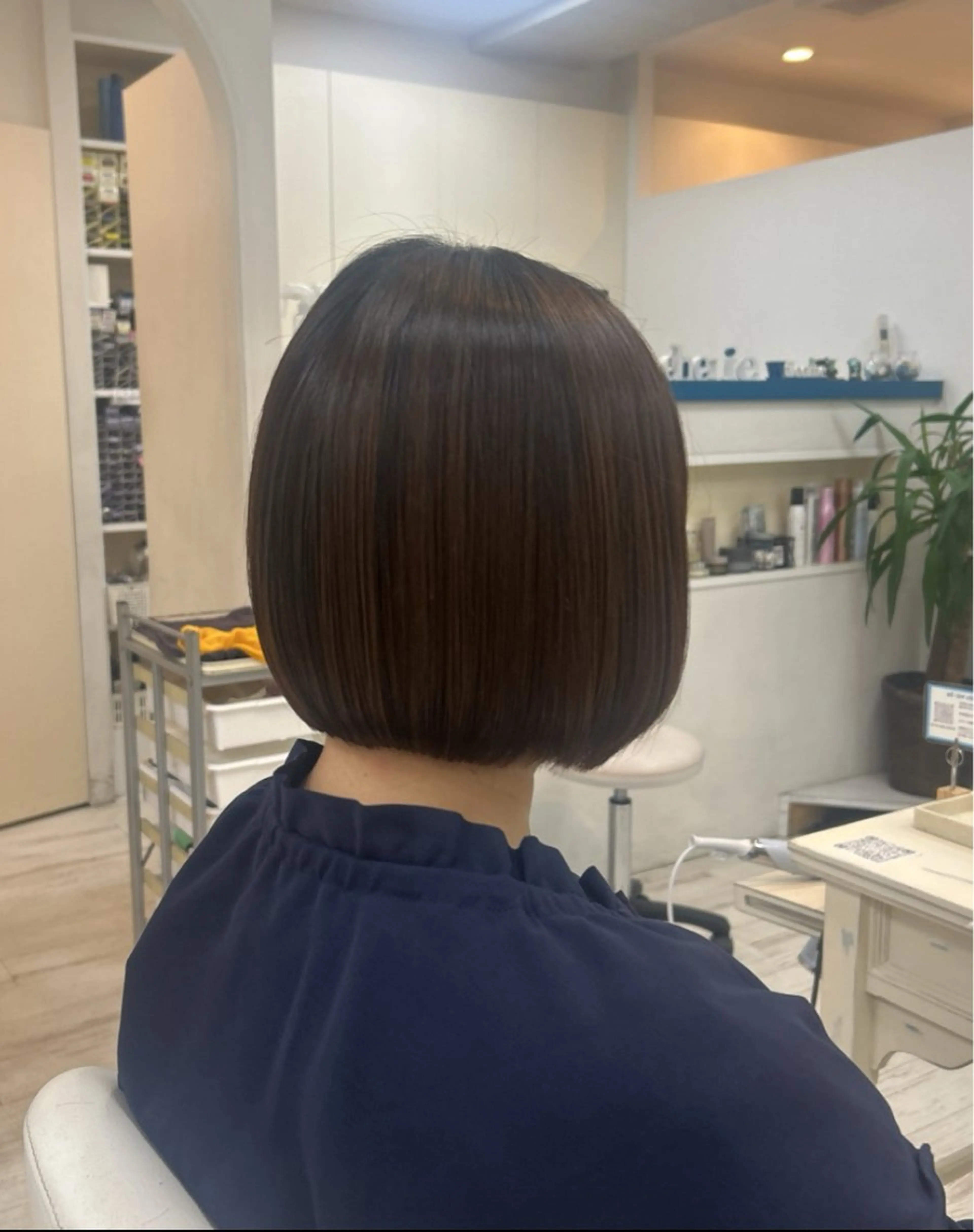 ミディアム カット トリートメント 小川 夏花のヘアスタイル