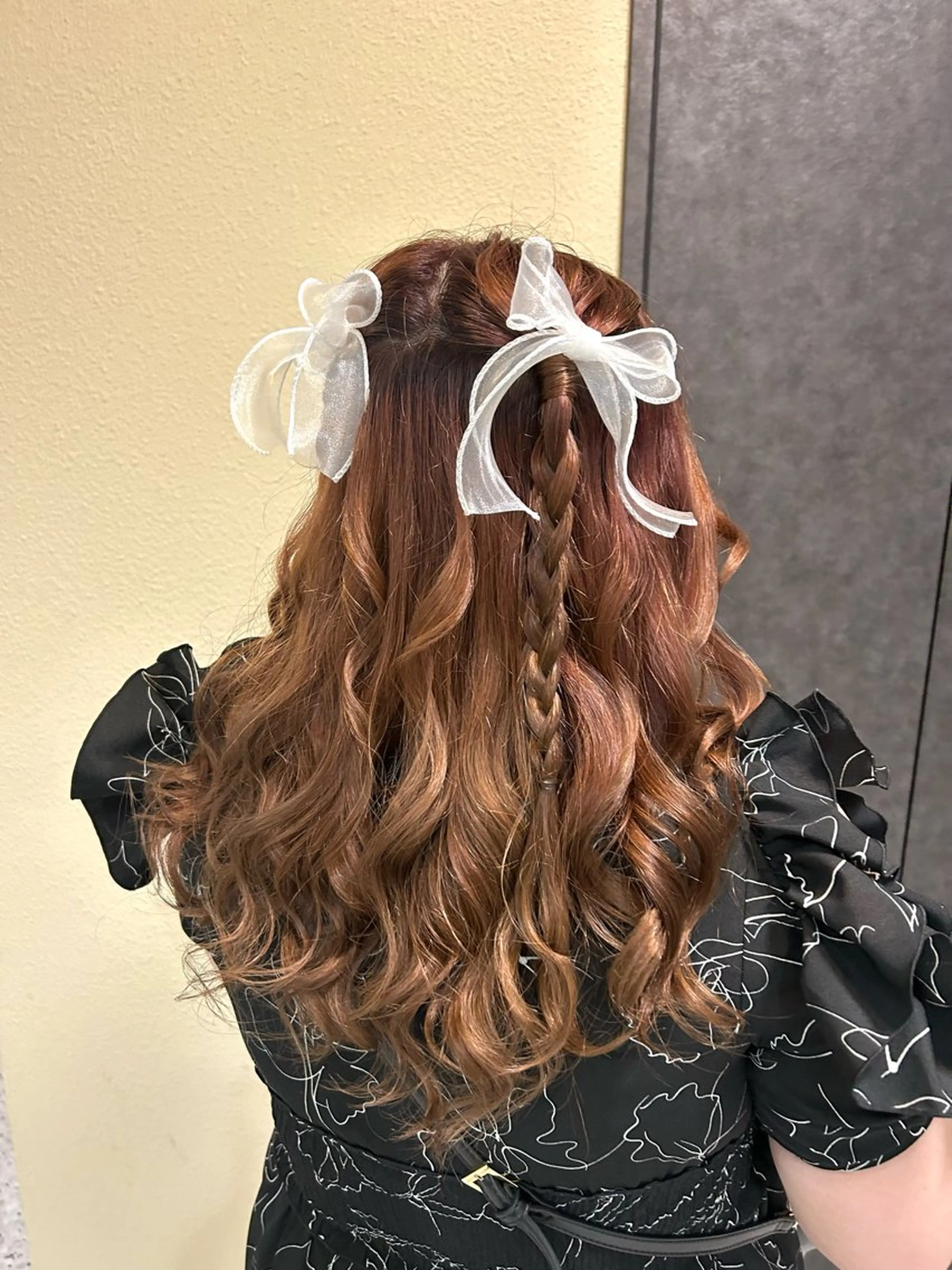 ロング ヘアセット Mila Hazukiのヘアスタイル