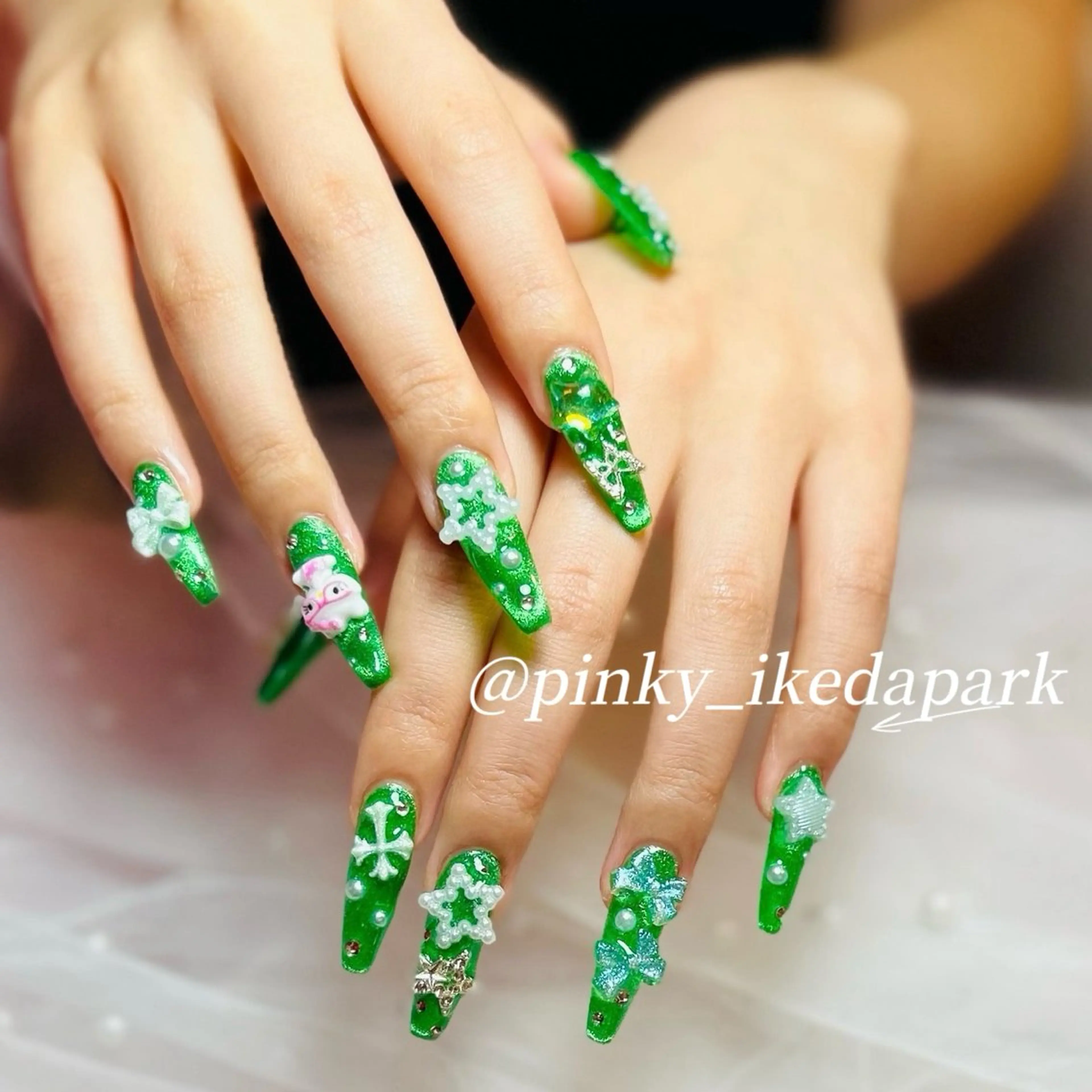 ネイル ハンドネイル PINKY nail所属・ピンキー 池田公園店のネイルデザイン