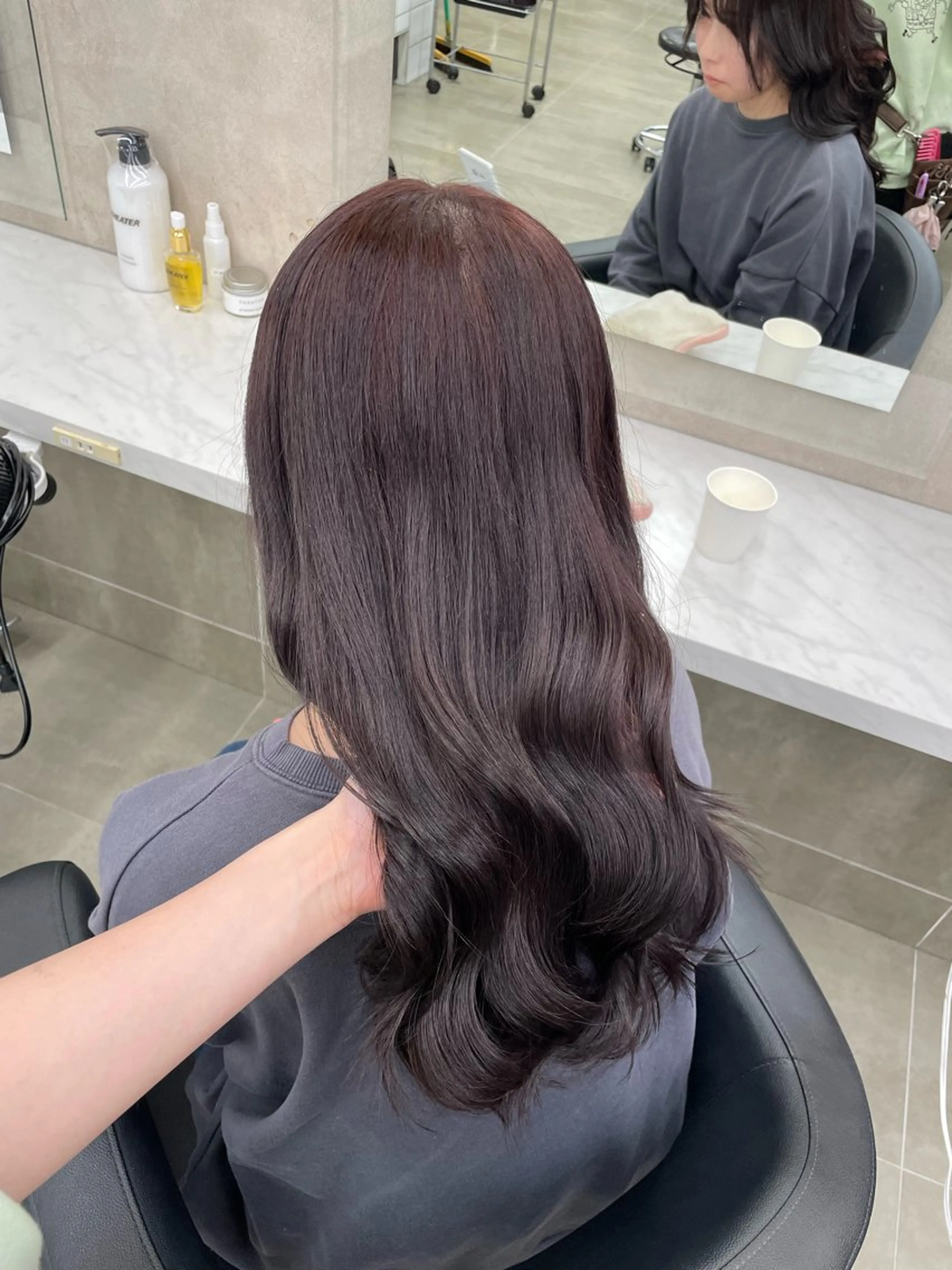 ロング カラー 🎀暖色/ラベンダー /paru🤍のヘアスタイル