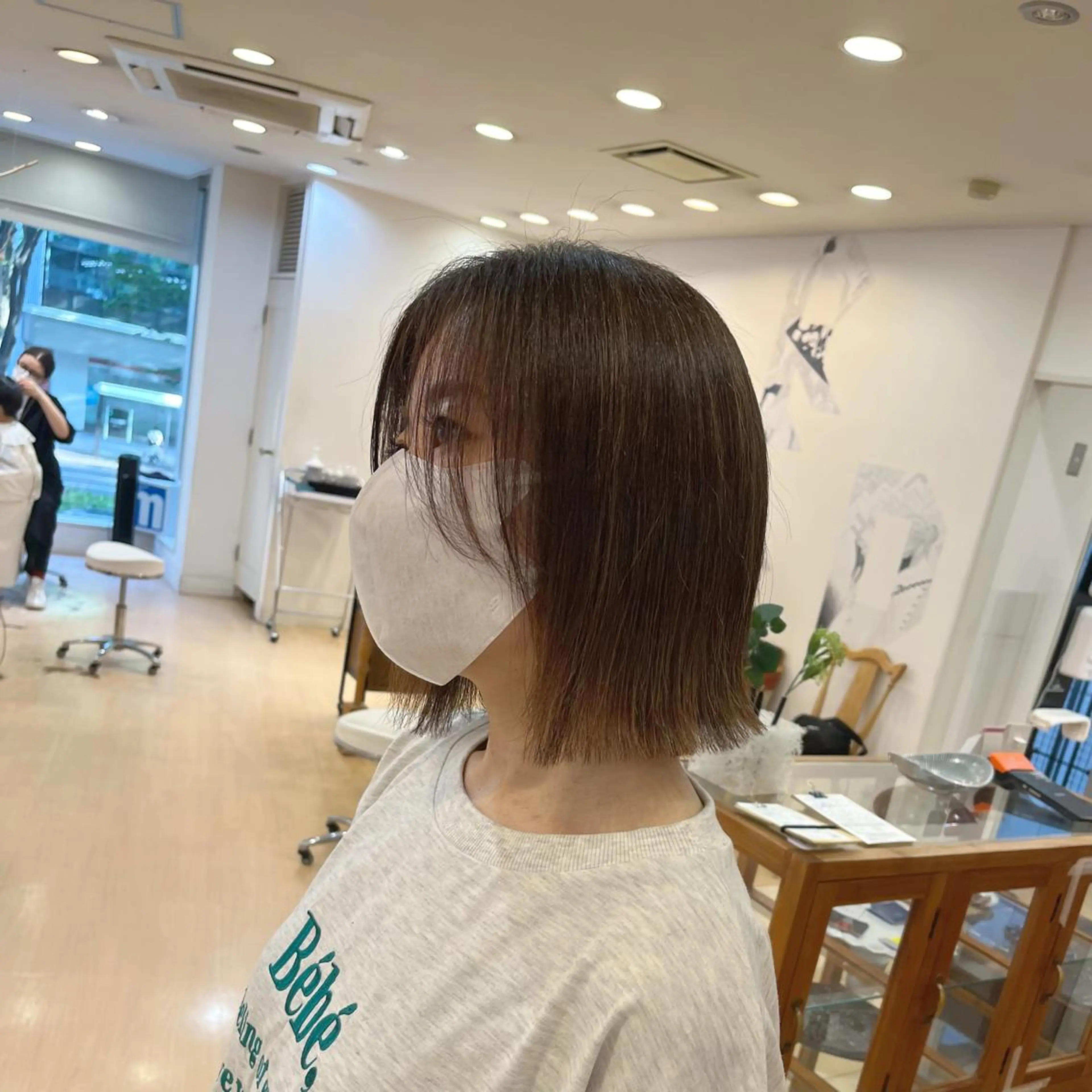 ショート ボブ カット トリートメント LUNA🌙韓国ヘア 🌙レイヤーカットのヘアスタイル