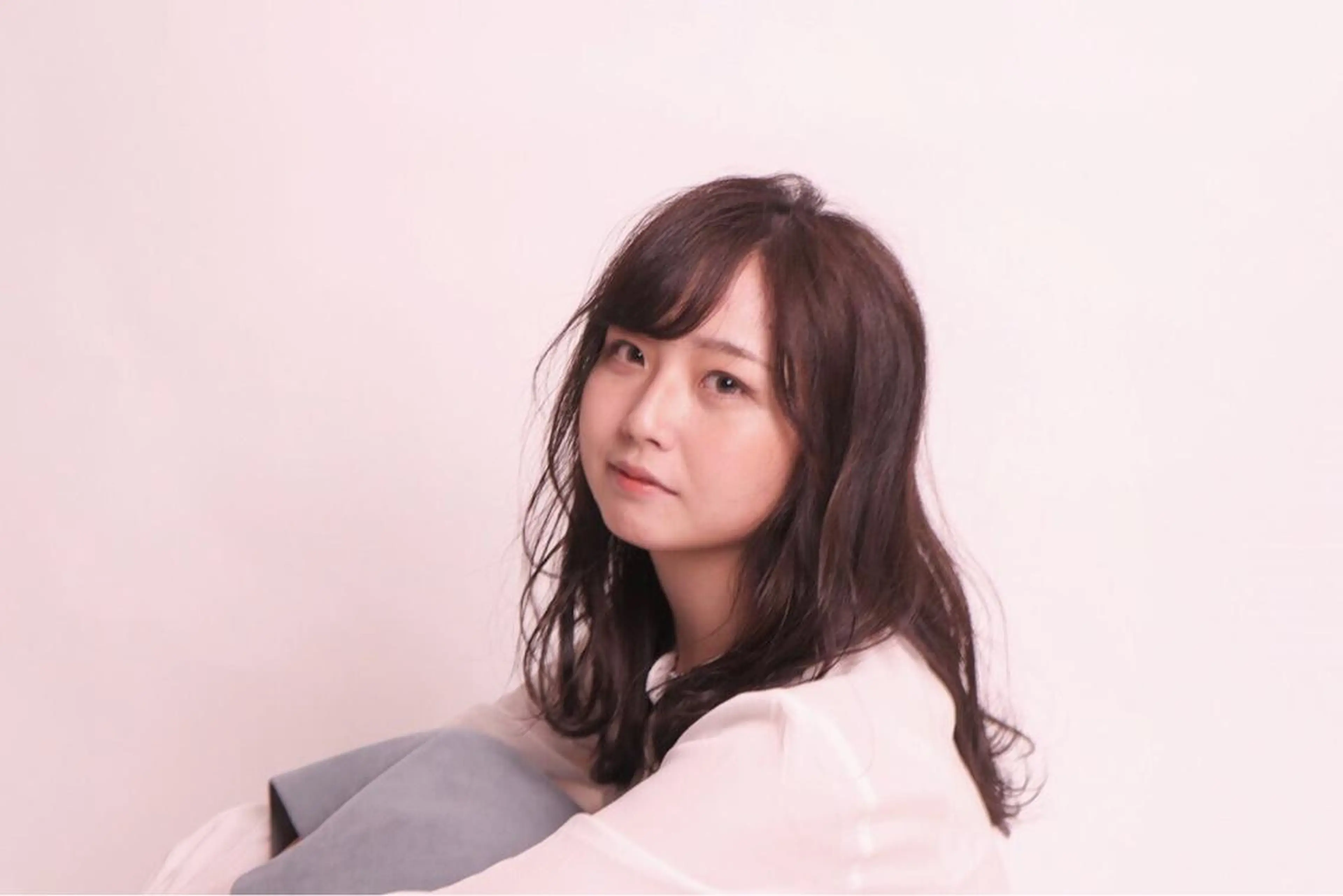 ロング 本山　くせ毛のカット 尾島光季のヘアスタイル