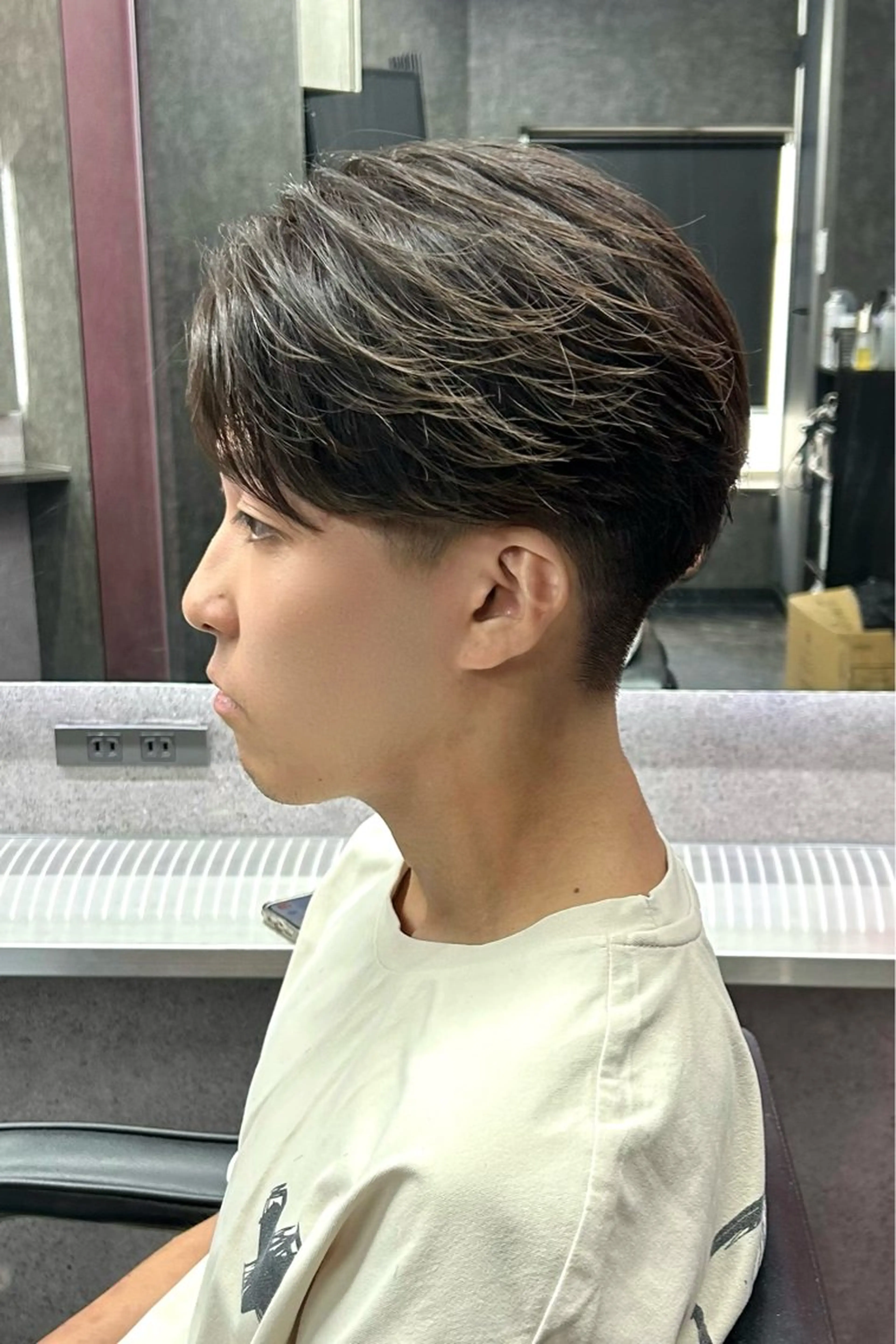 ショート メンズ カット ヘアセット メンズスタイリスト 前田雄輝のヘアスタイル