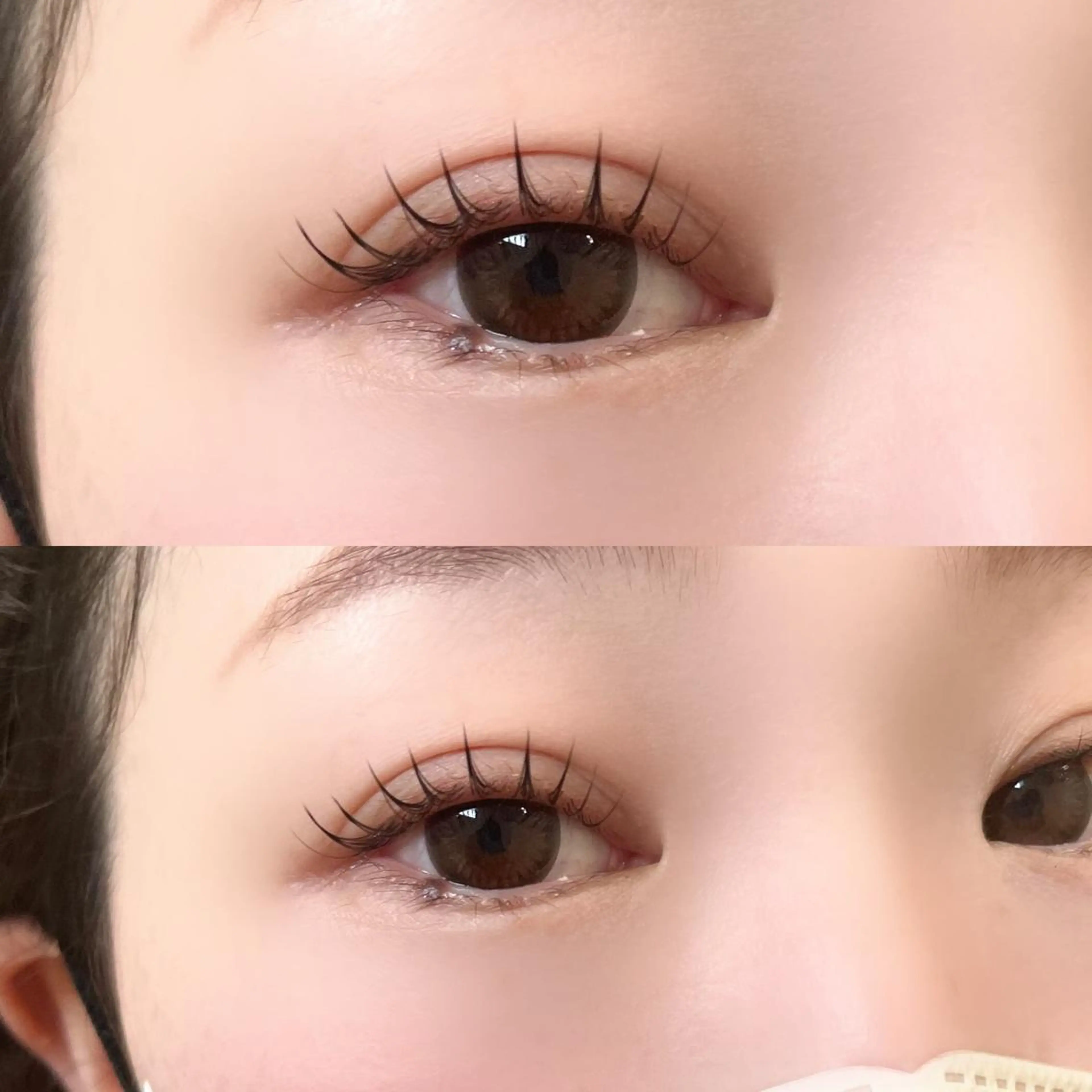 マツエク・マツパ アイブロウ pour voursのマツエク・マツパデザイン