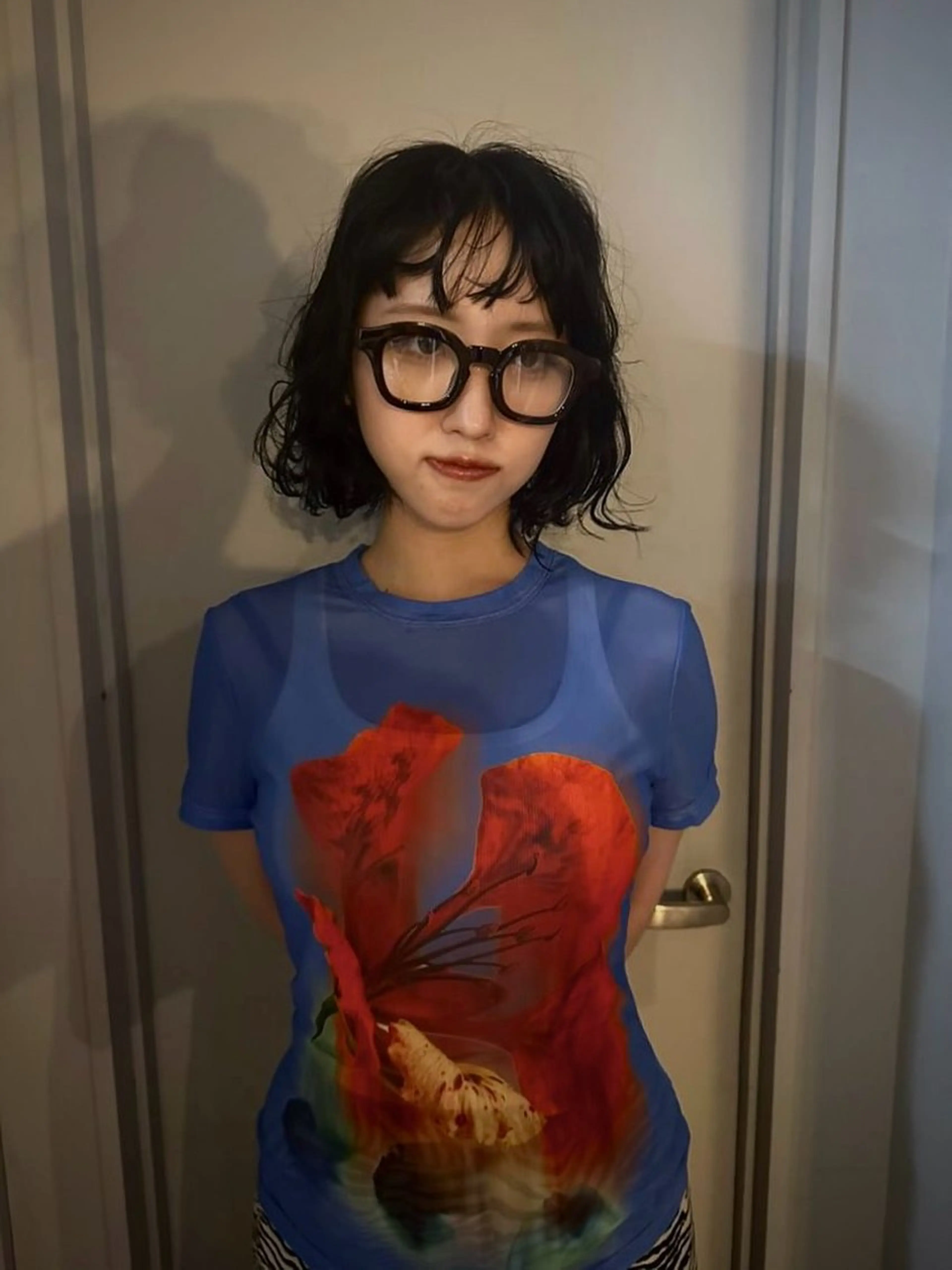 ミディアム カラー nimes所属・三輪 充希のヘアスタイル