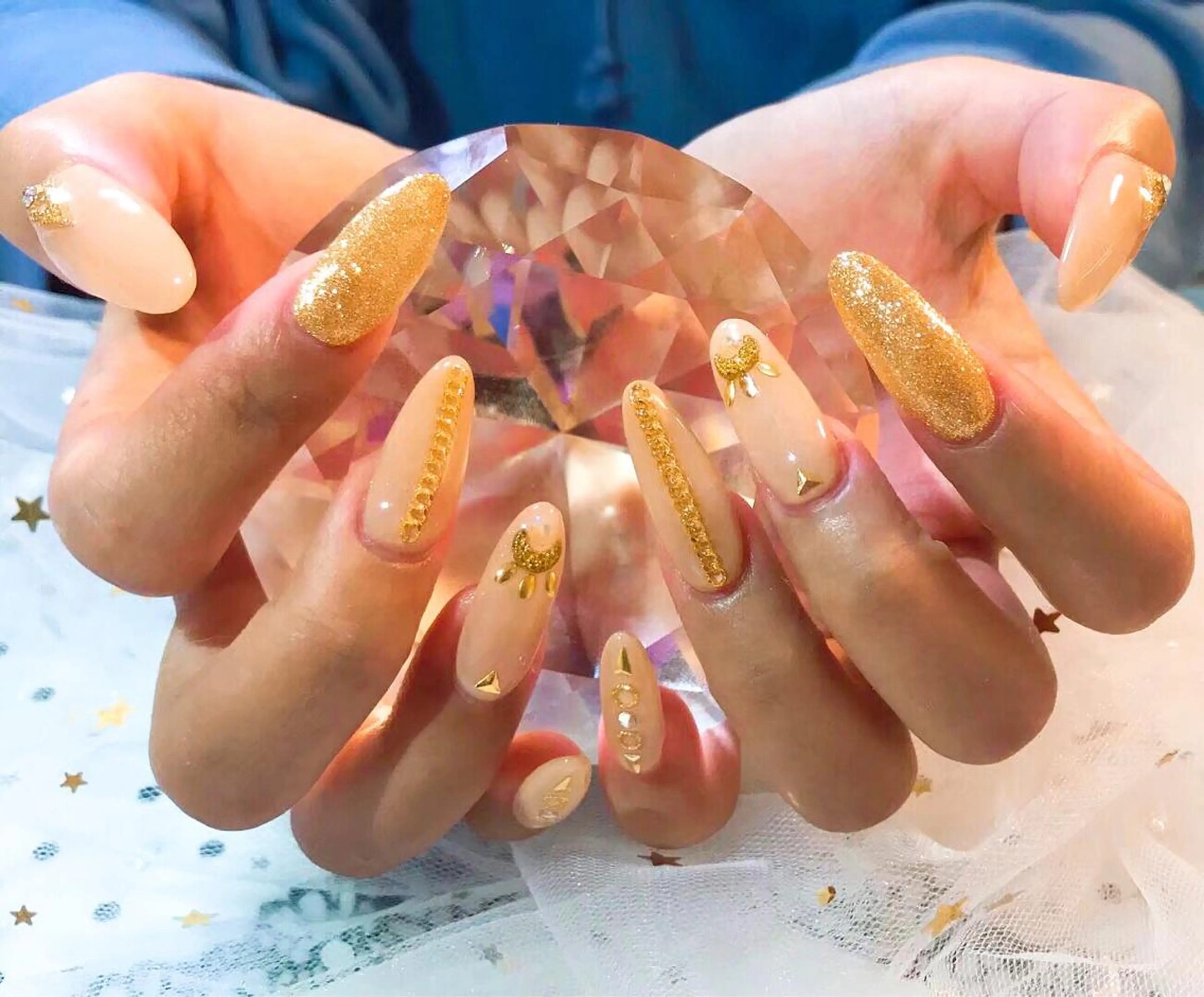 カラー ネイル Q Free nailsのネイルデザイン