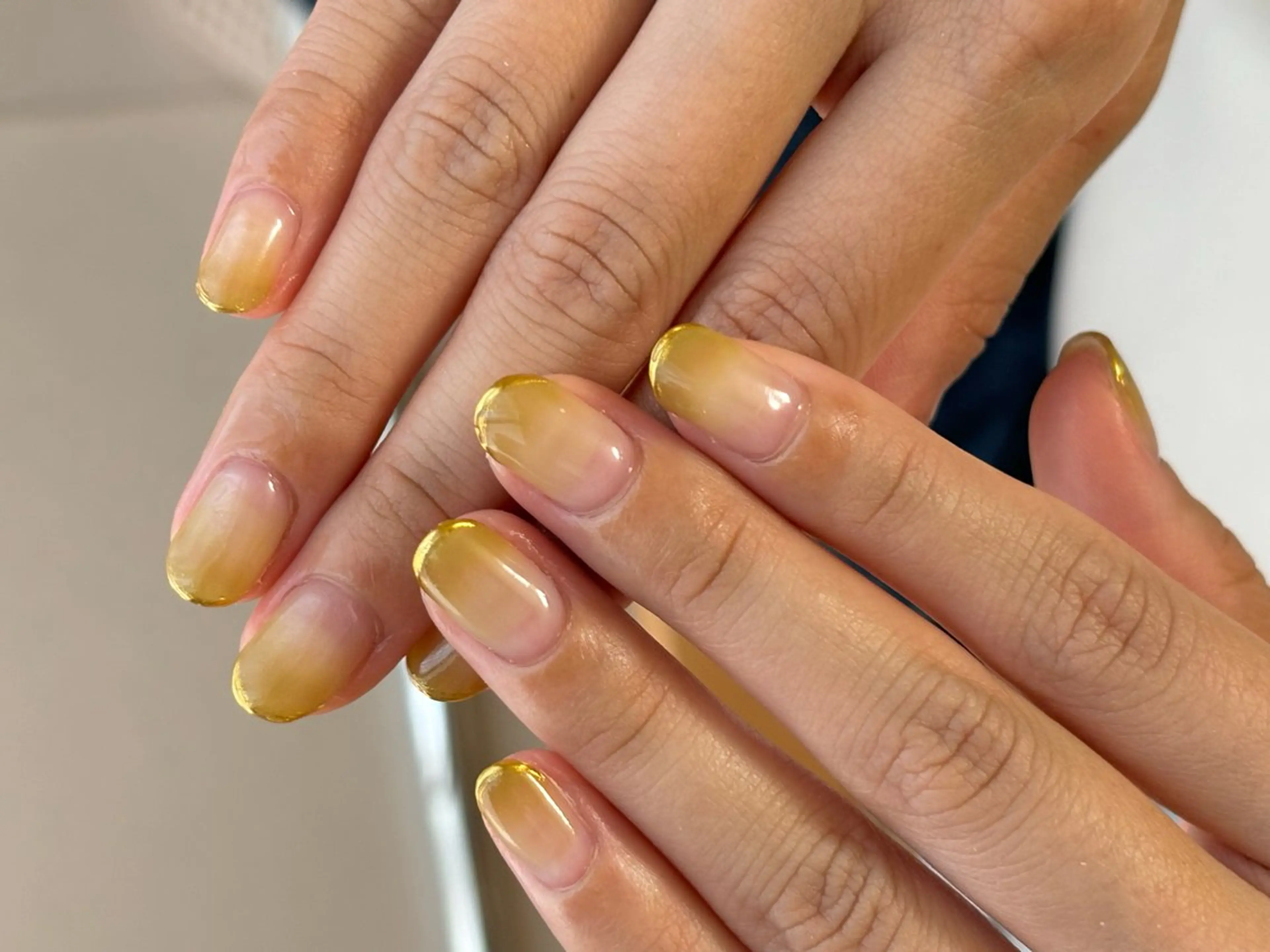 ネイル ゴールド ハンドネイル little /ayaのネイルデザイン
