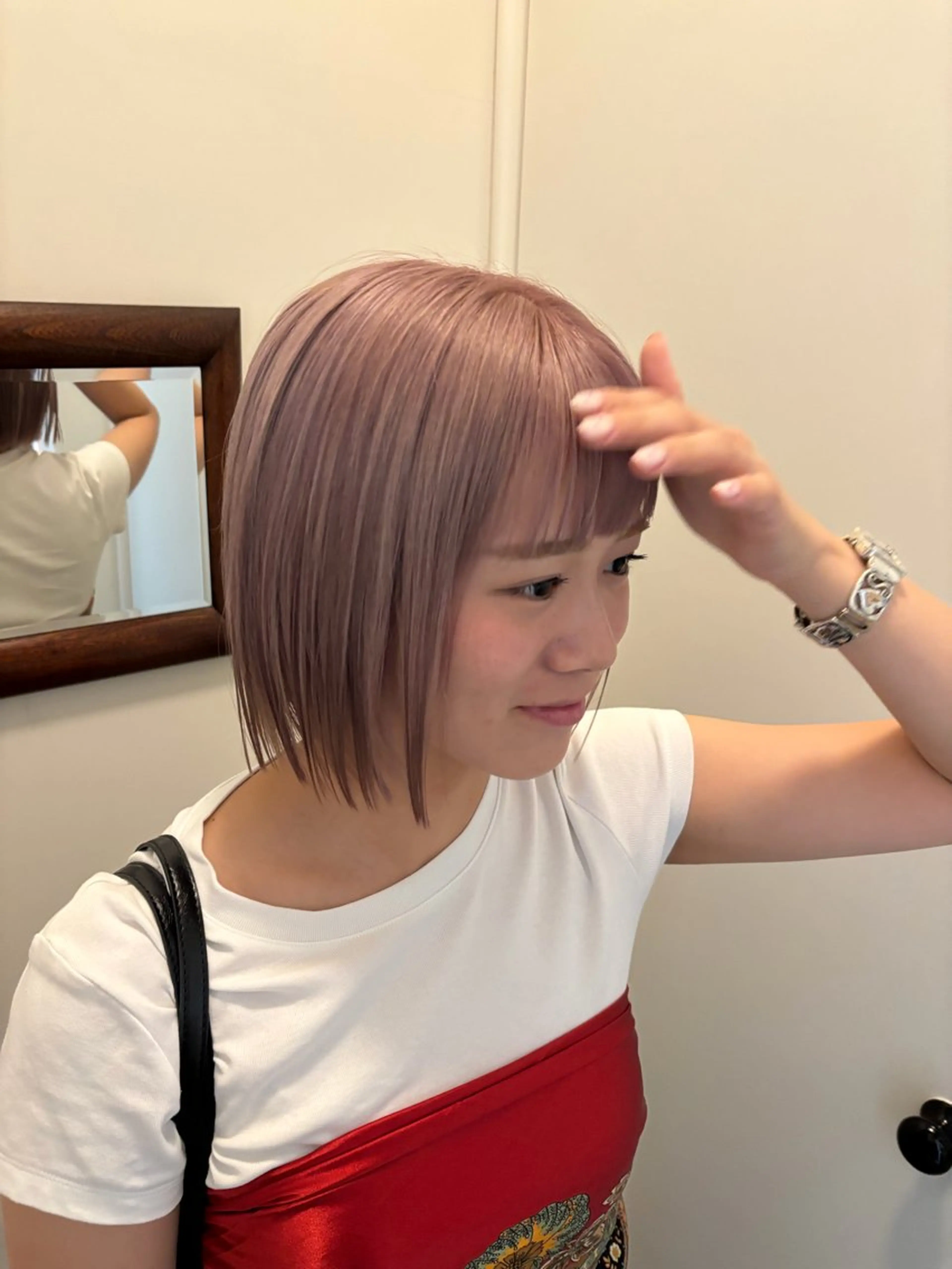 ショート カット ヘアカラー unit.所属・unit./ ReNnaのヘアスタイル