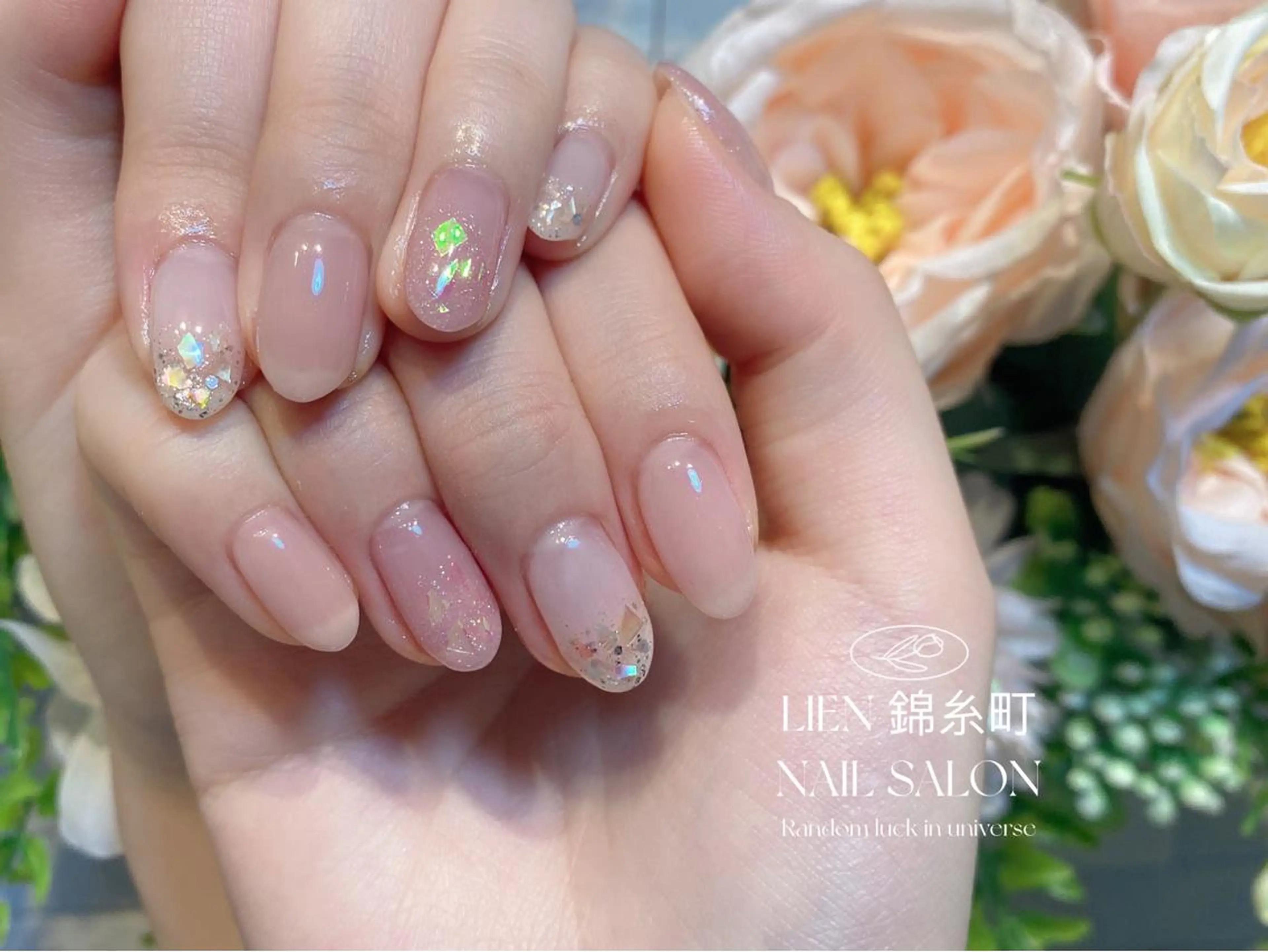 ネイル 春ネイル ハンドネイル Lien_リエン ゆみのネイルデザイン