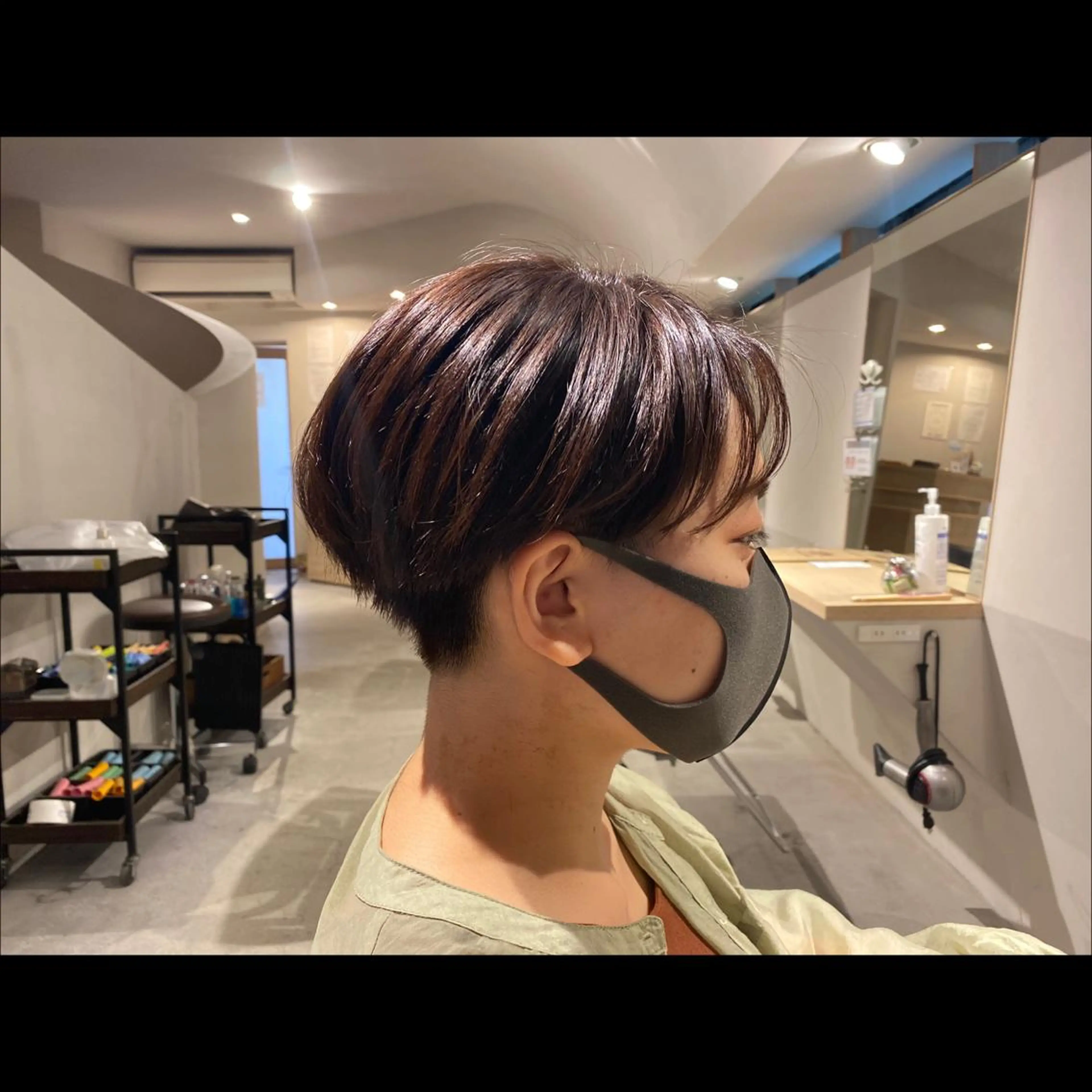 ショート ハンサムショート ショートヘア カット 近野 浩隆のヘアスタイル