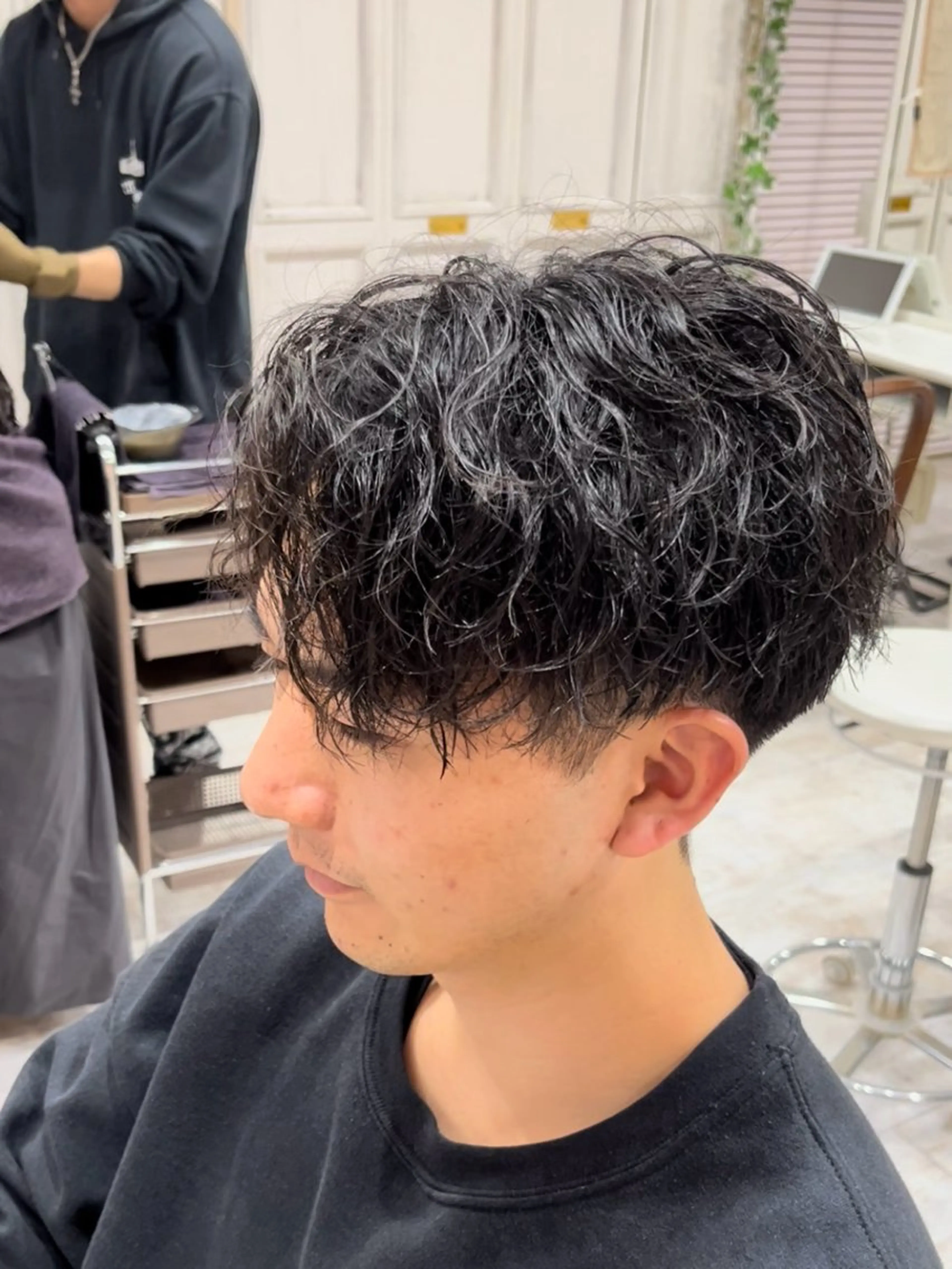 ショート メンズ メンズパーマ特化💈 髙木颯太💈のヘアスタイル