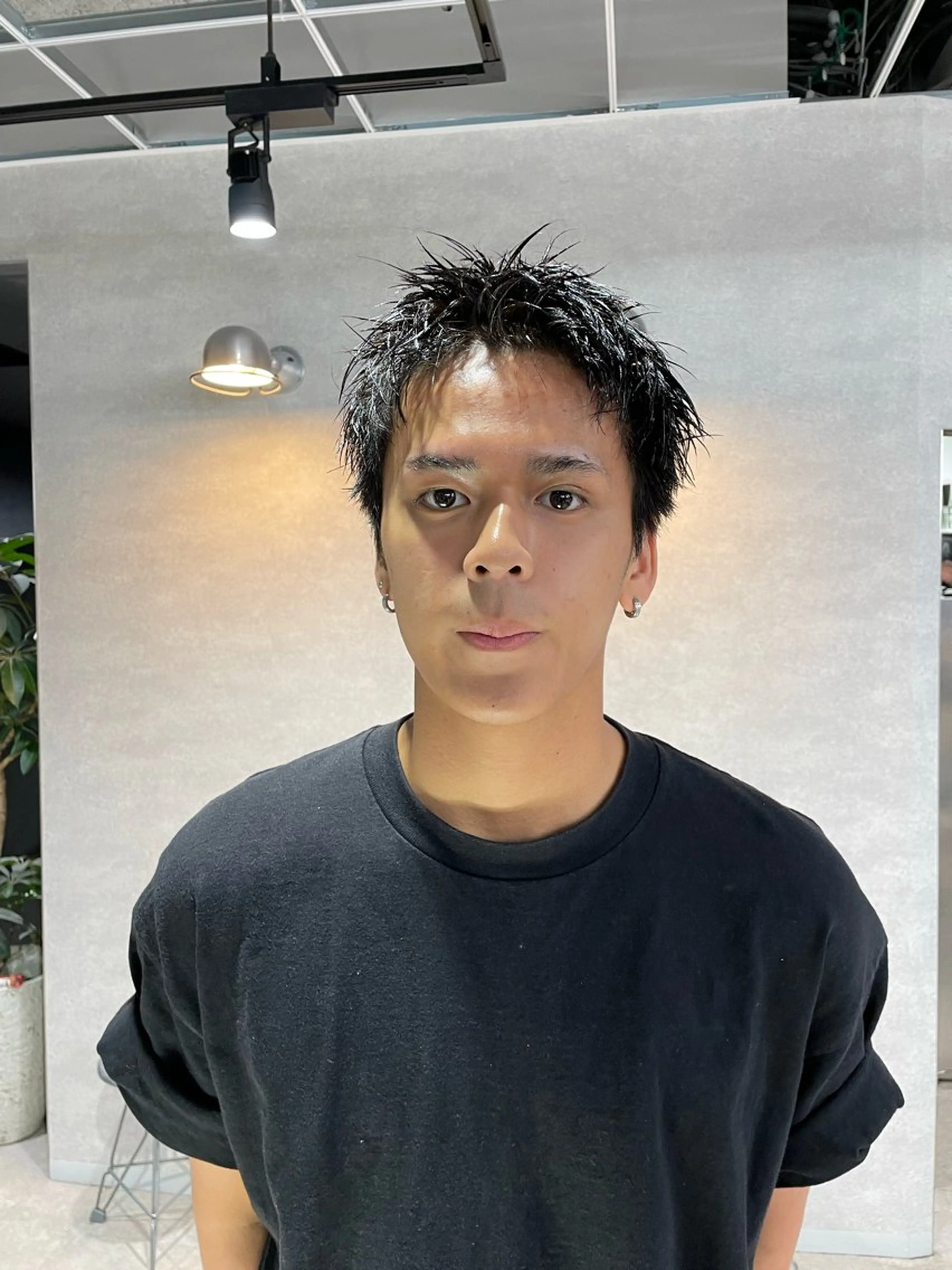 ショート メンズ スパイキーショート ショートヘア カット 垢抜けハイトーン☀/ 笑顔の美容師/しゅんのヘアスタイル