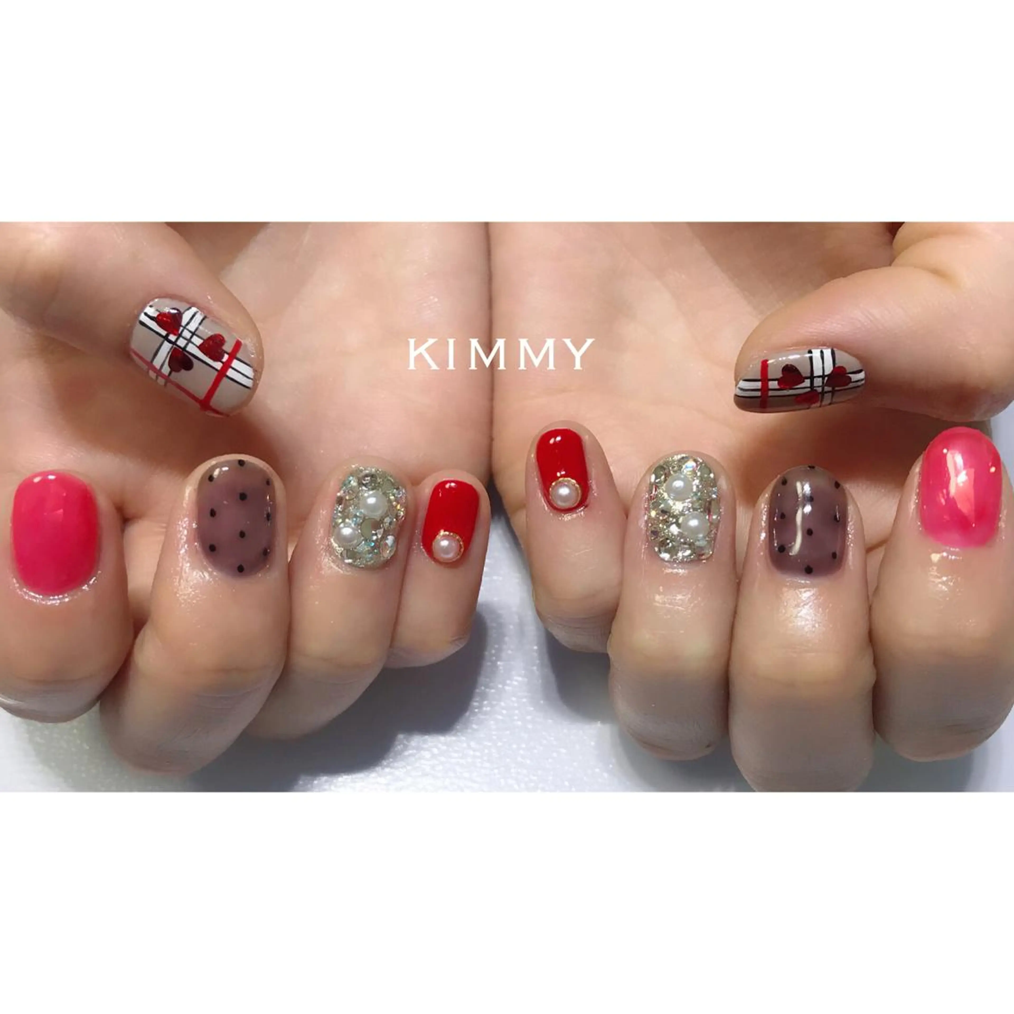 ネイル ハンドネイル kimmy nailsのネイルデザイン