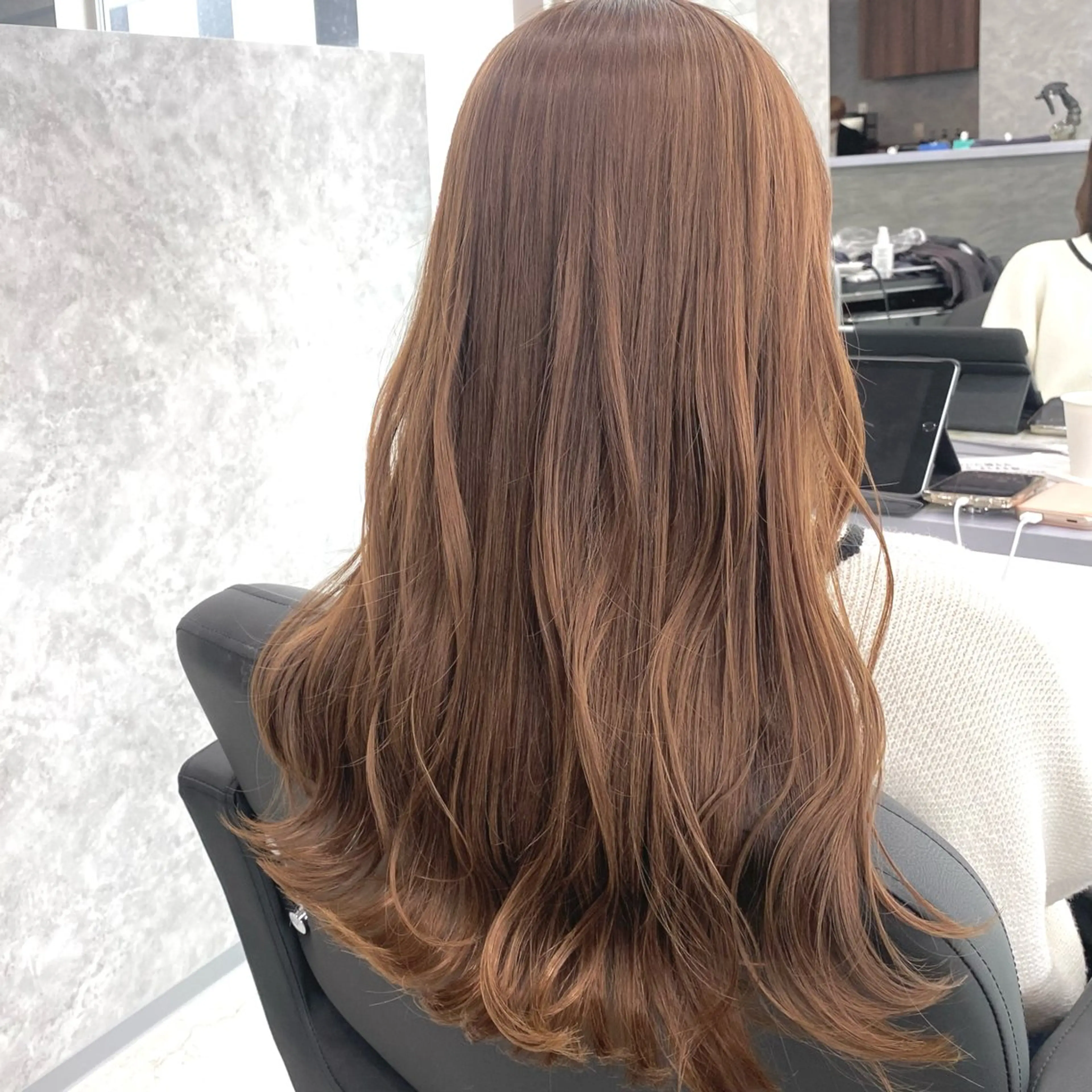 ロング カラー カット ヘアカラー トリートメント Forest. kanako🕊️のヘアスタイル