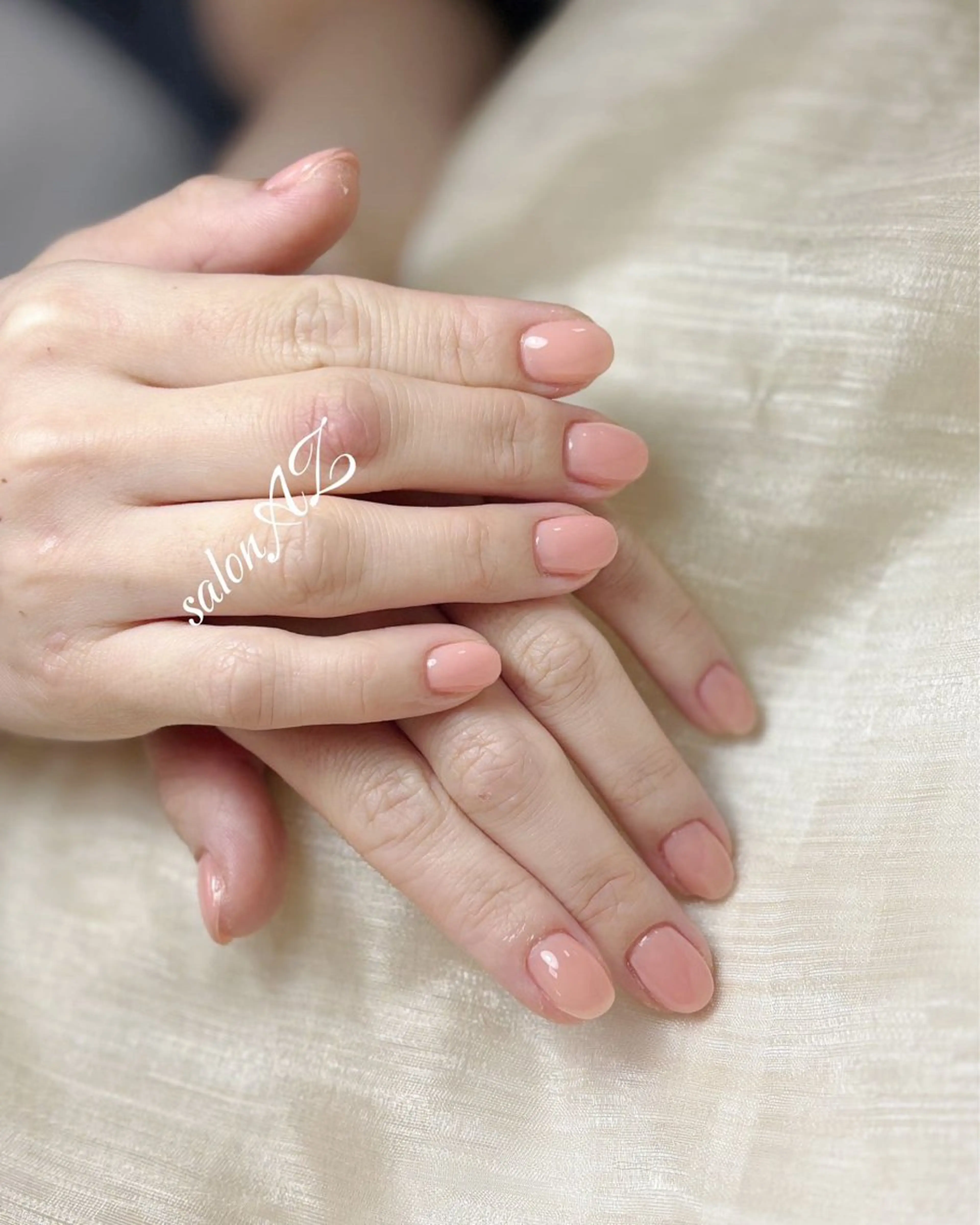 ネイル ワンカラーネイル salon AZのネイルデザイン