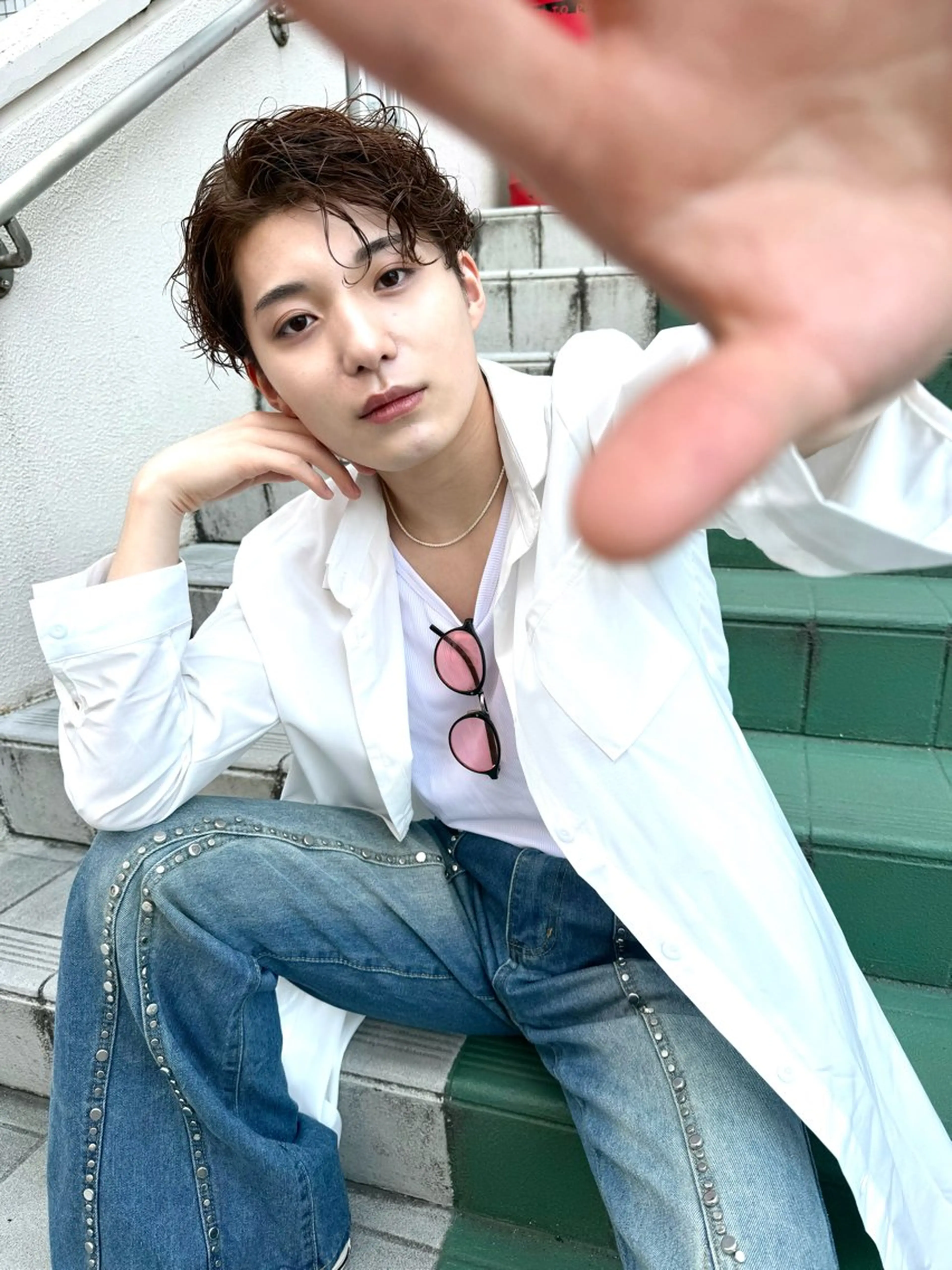 メンズ カット パーマ VIM hair おもろまち所属・沖縄メンズパーマ/ TSUME🌈のヘアスタイル