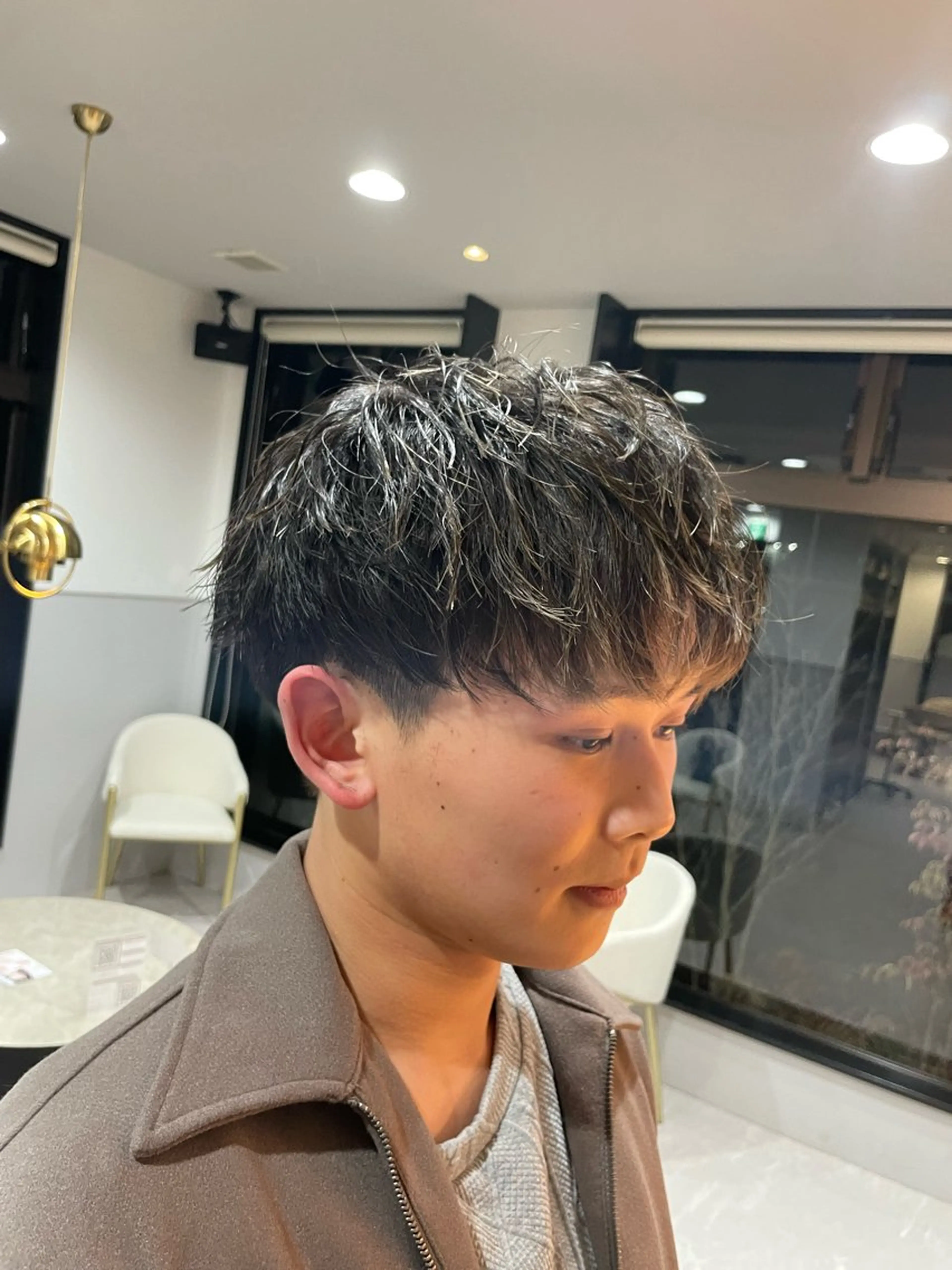 ショート メンズ 長尾 康生のヘアスタイル