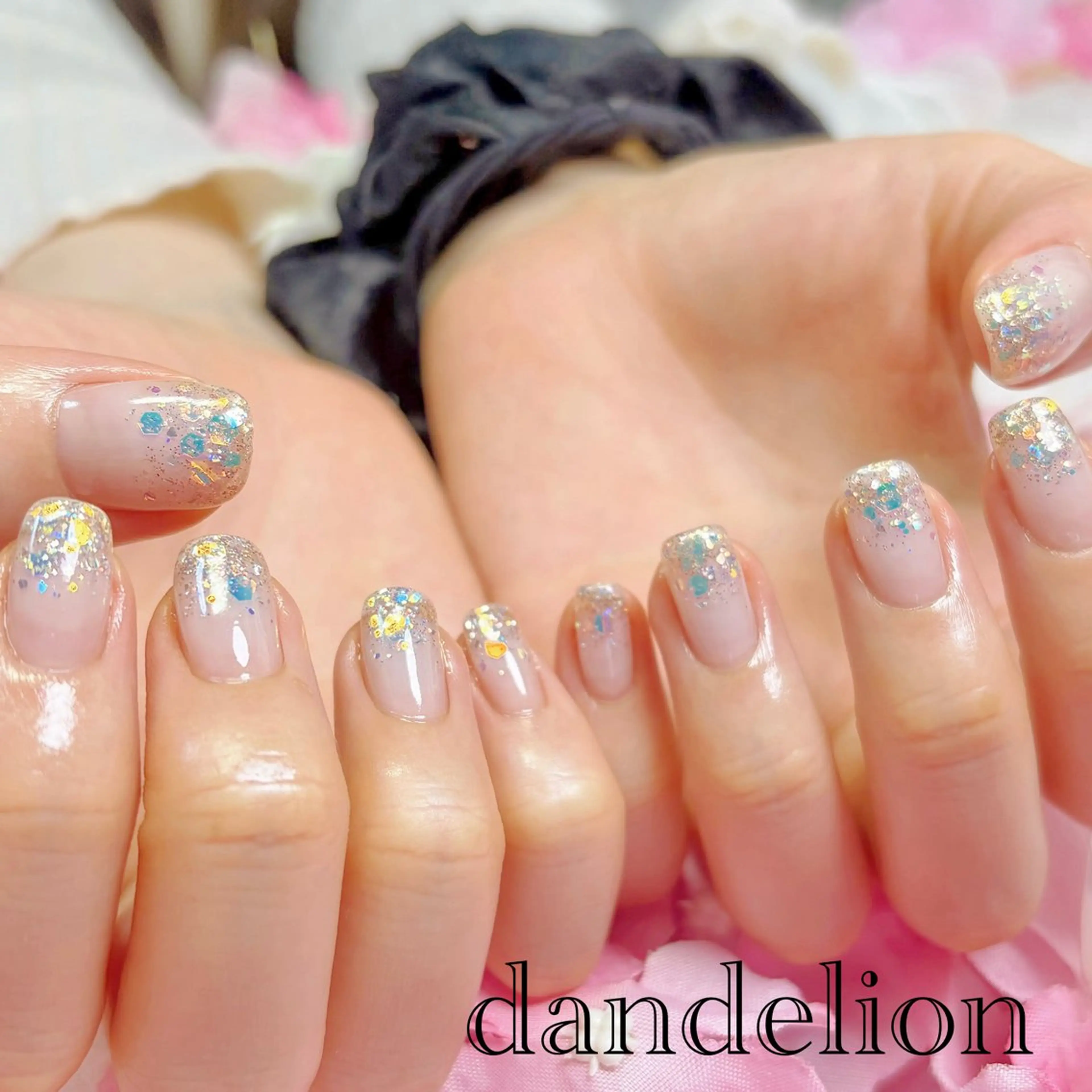 ネイル ハンドネイル ハンドケア dandelion ダンデライオンのネイルデザイン