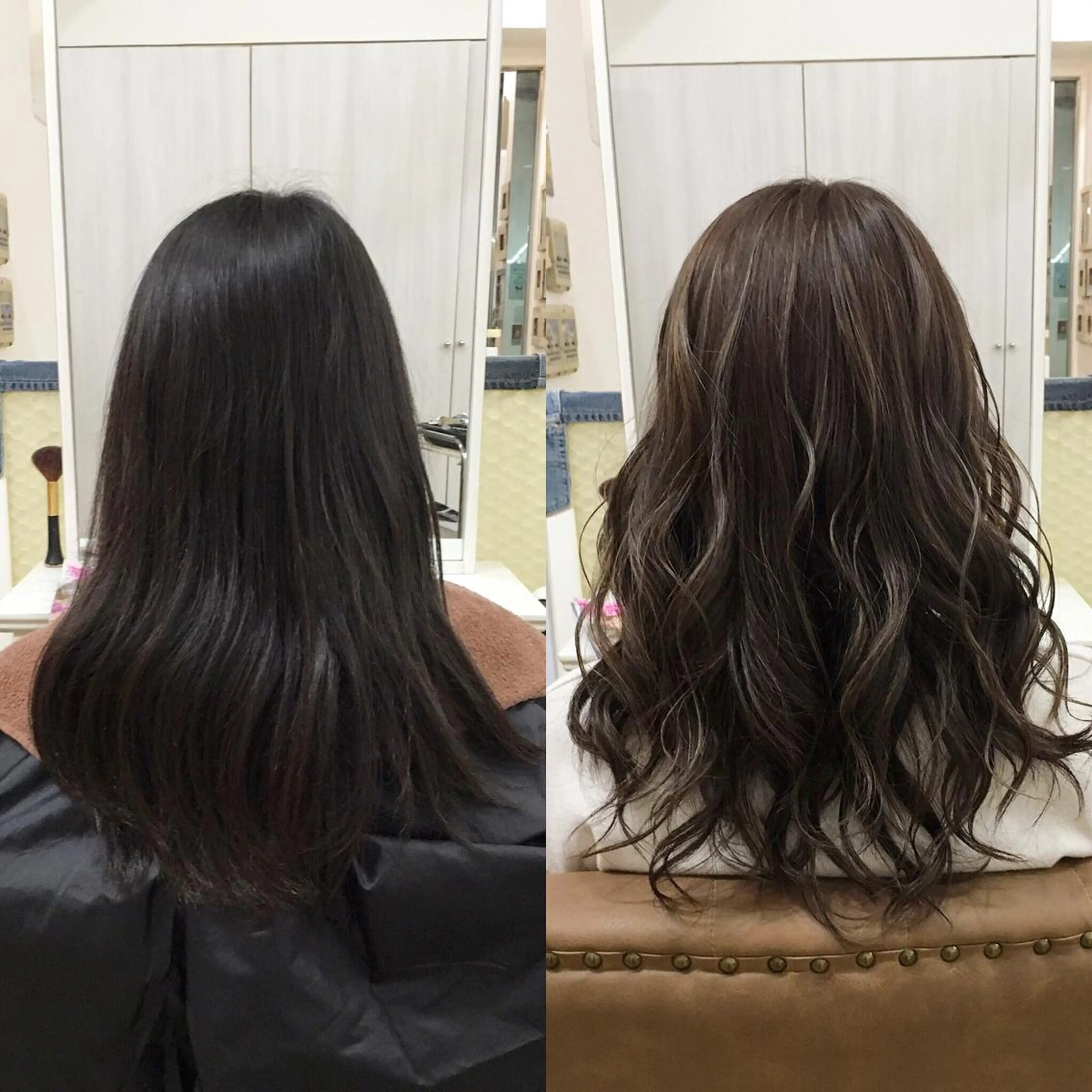 セミロング ハイライト AYLASH🧡 猪又のマツエク・マツパデザイン