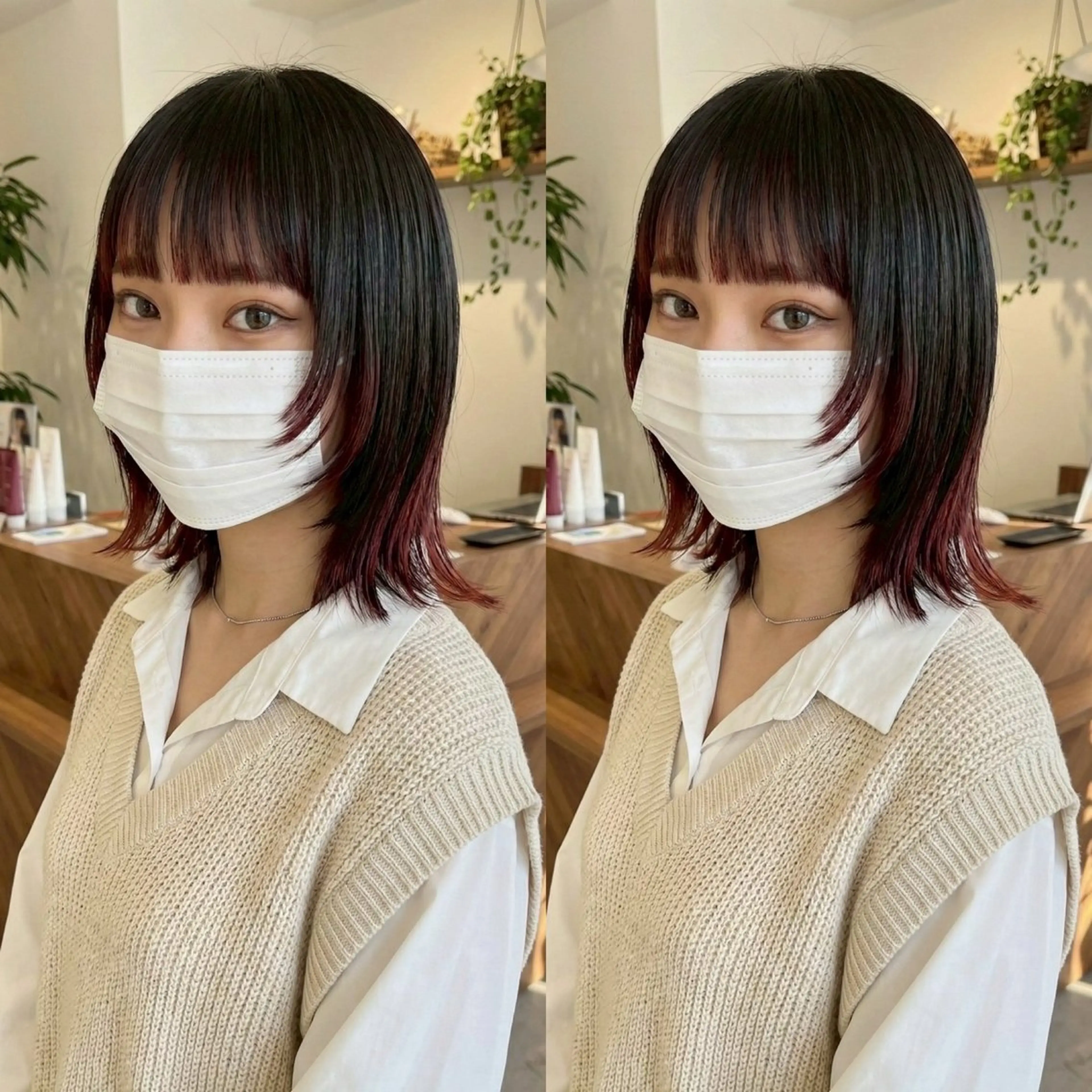 ショート ボブレイヤー ボブ レイヤーカット TELA HAIR 稲毛店【テーラヘアー】所属・✨レイヤーカット✨ メンズパーマ沼尾隆一のヘアスタイル