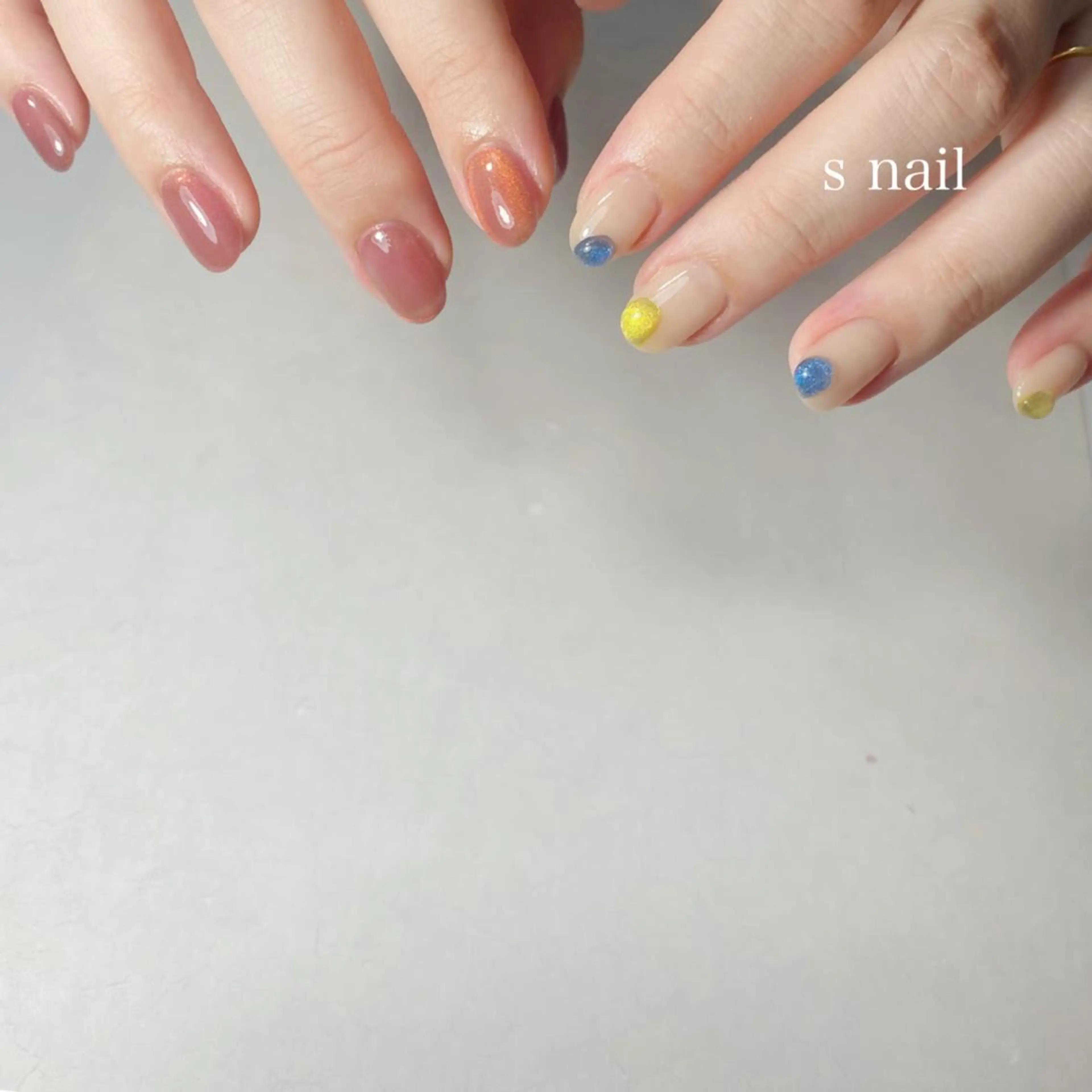 ネイル ハンドネイル s nail さとよしみゆきのネイルデザイン