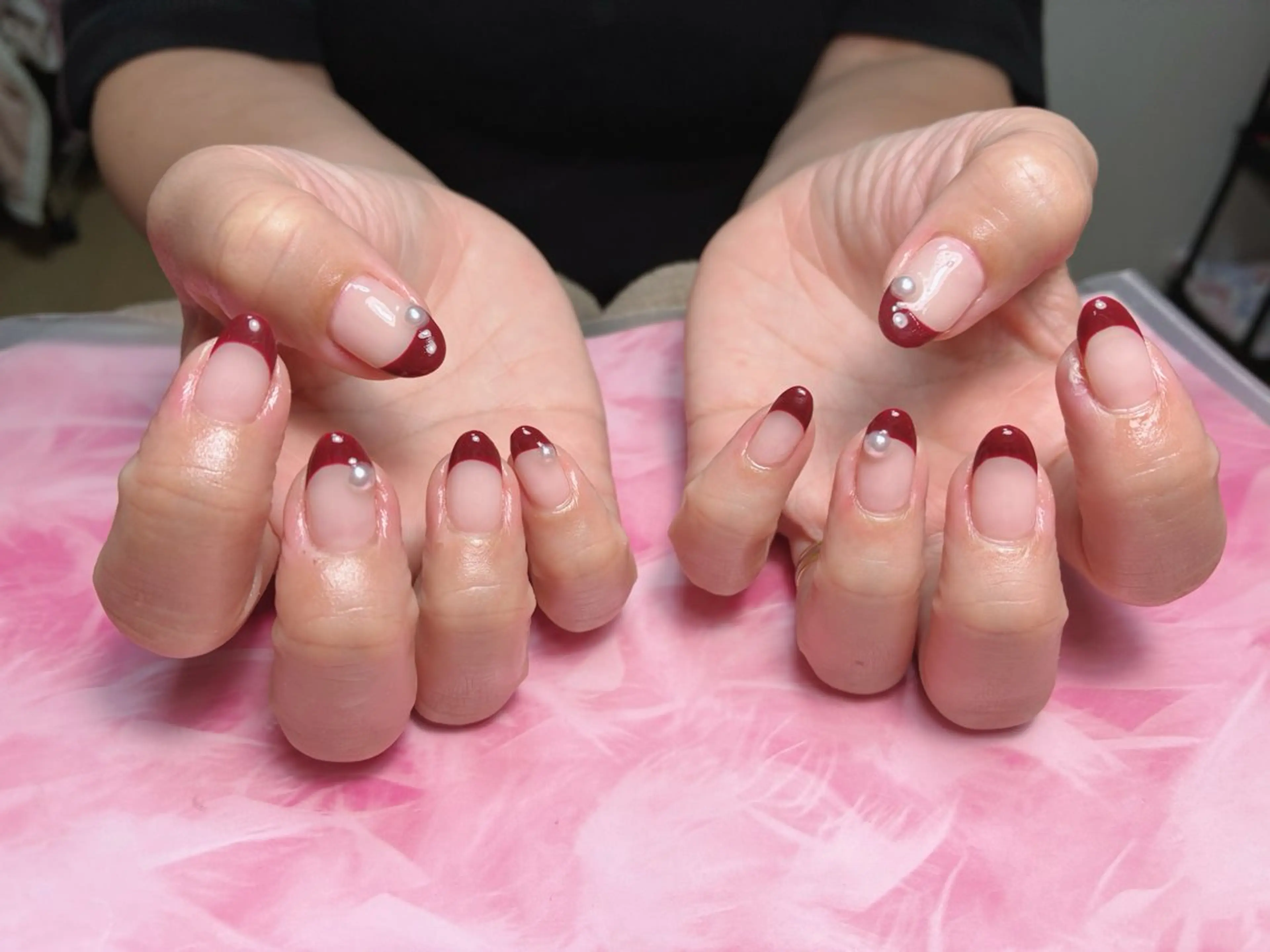 ミディアム ハンドネイル hs nail salonのネイルデザイン