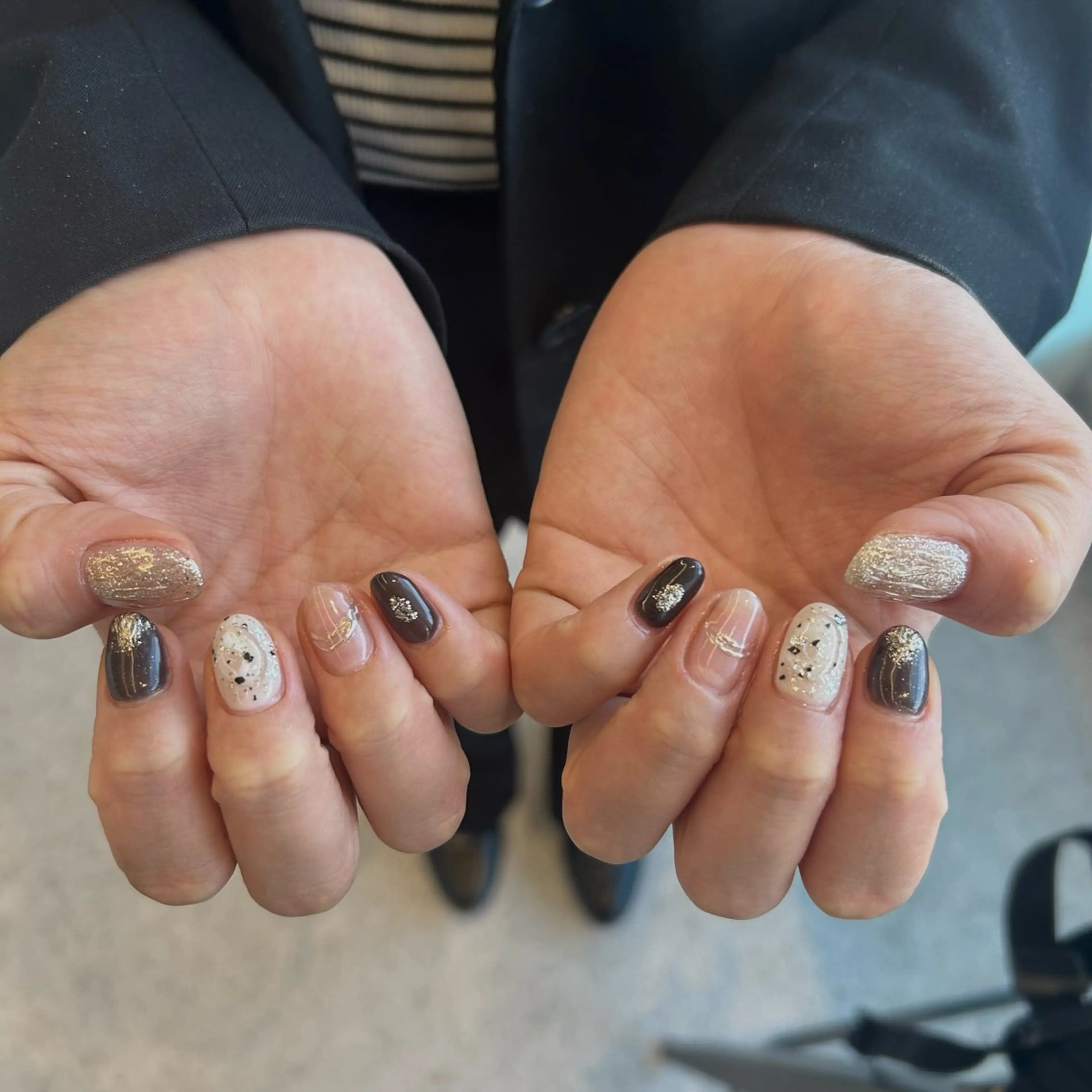 ネイル ハンドネイル SKY nail&eye所属・se rinaのネイルデザイン