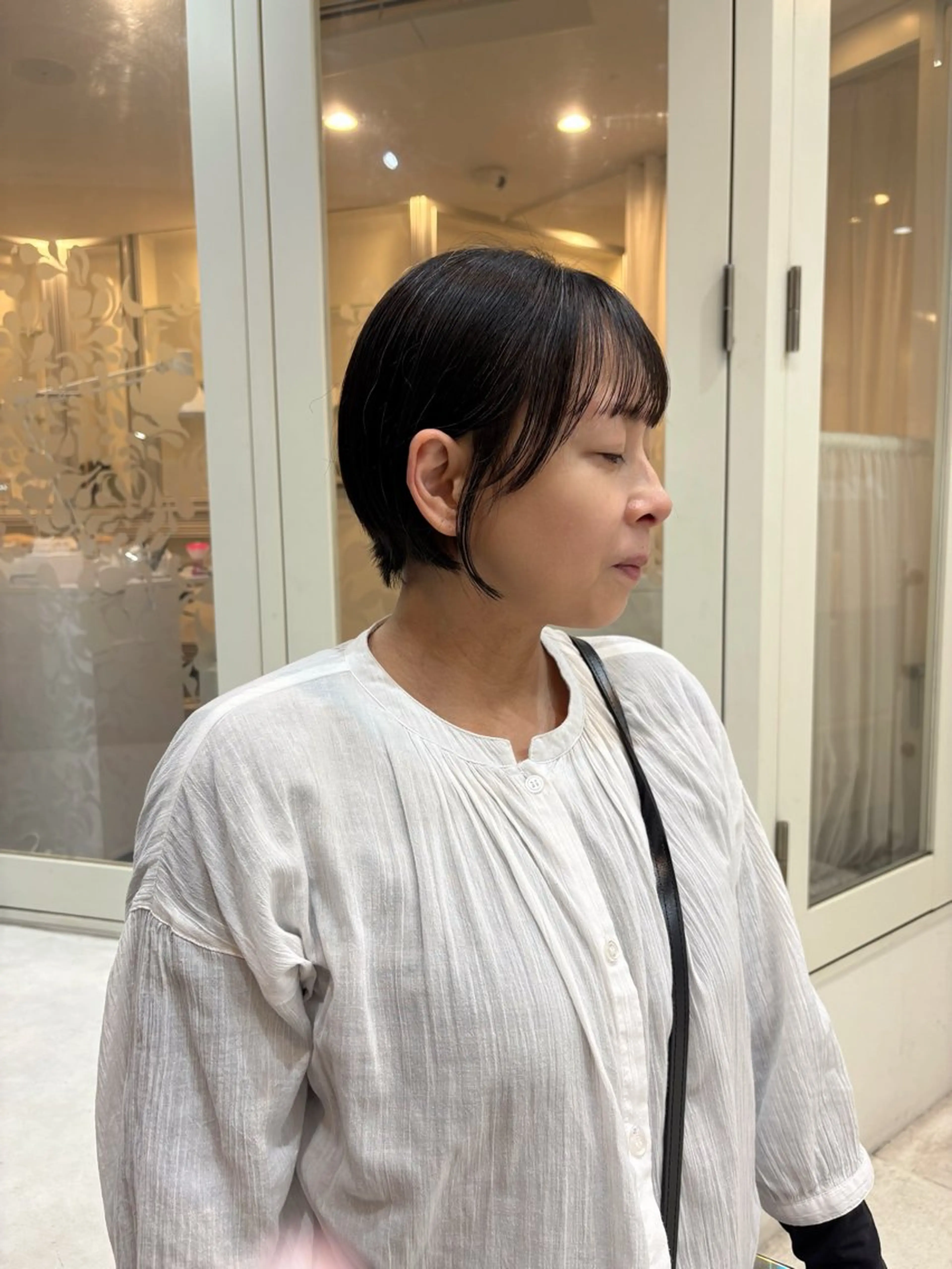 ショート ショートボブ ボブ ショートヘア レイヤーカット /ゆうのヘアスタイル