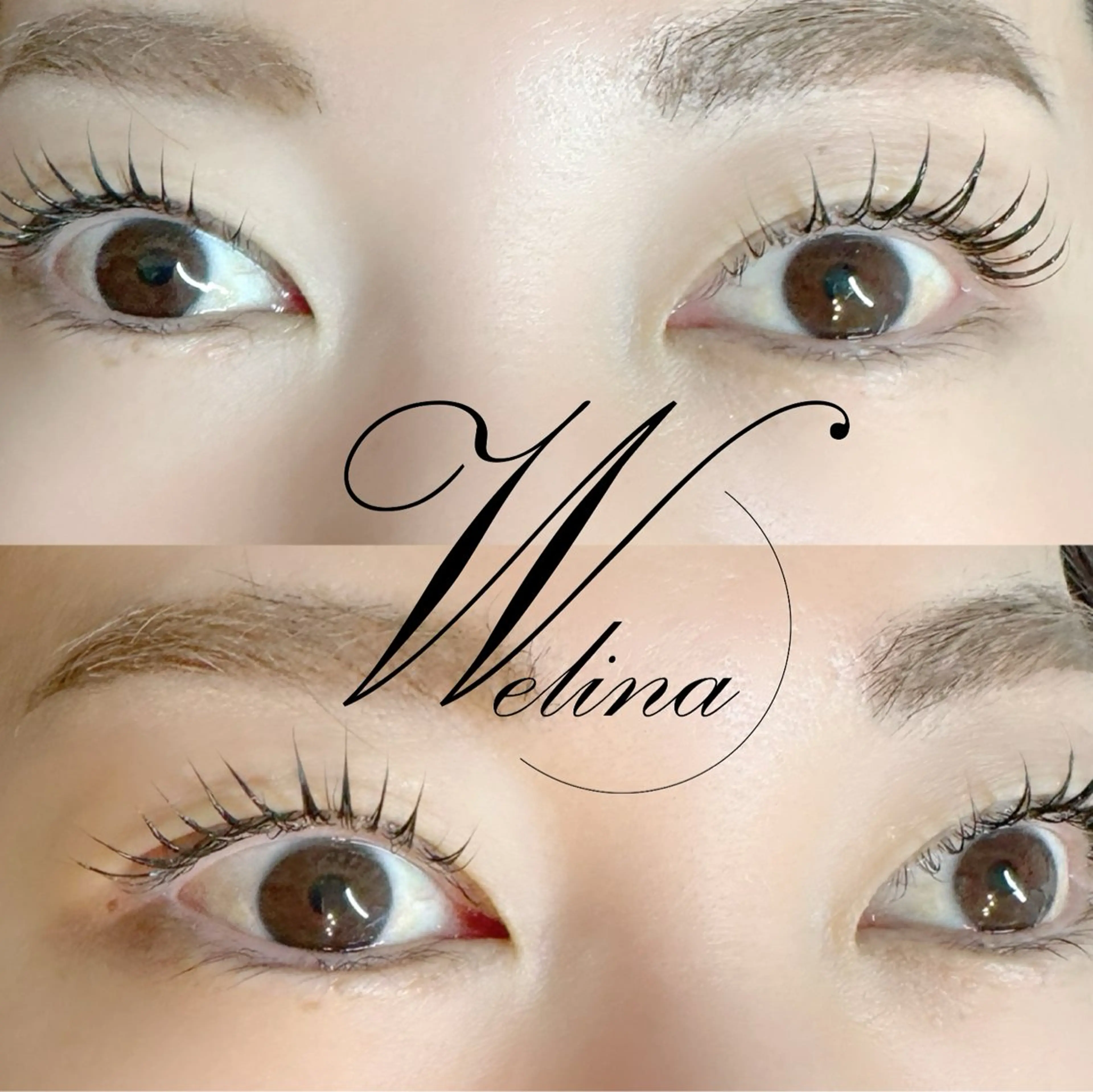 マツエク・マツパ Welina HIROのマツエク・マツパデザイン