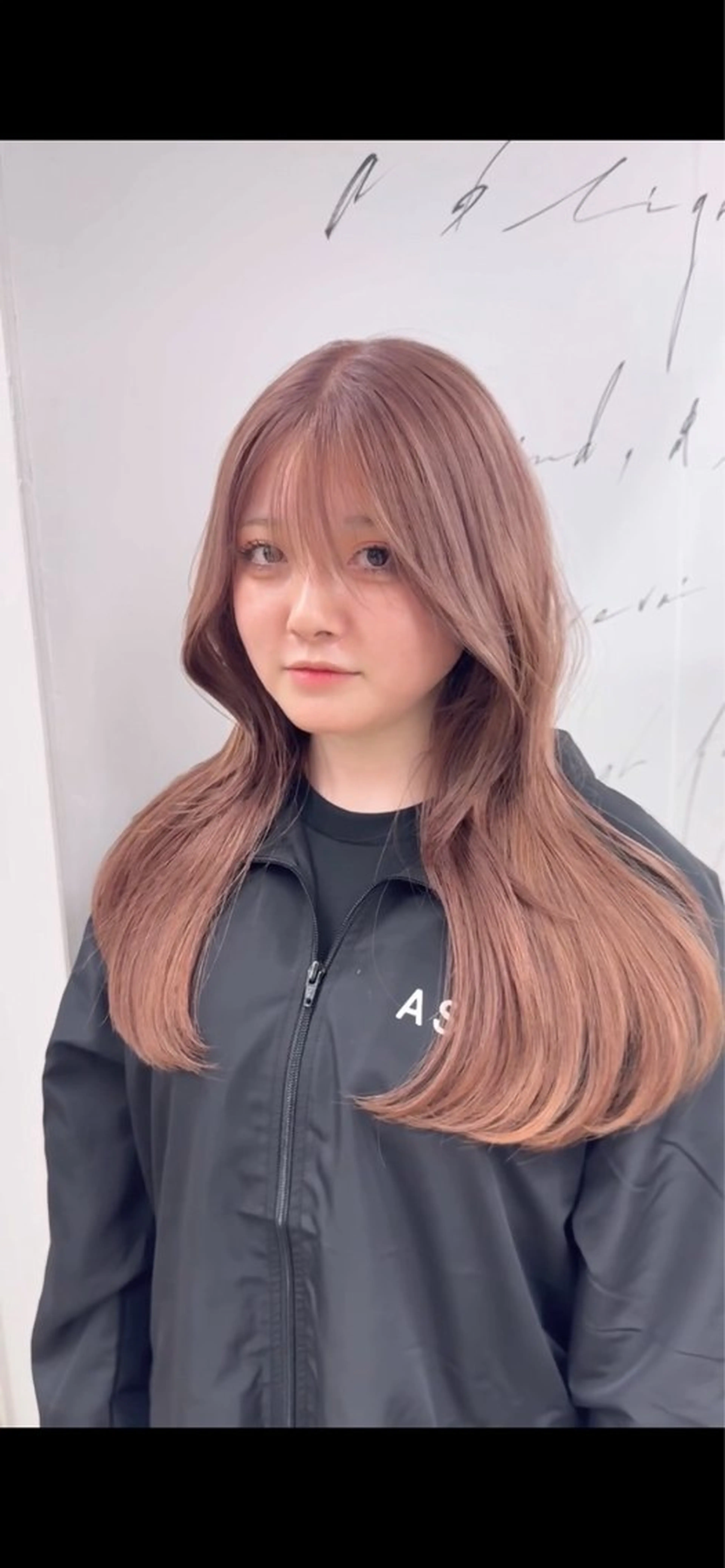 カット+ブリーチWカラー+オージュアTRの写真