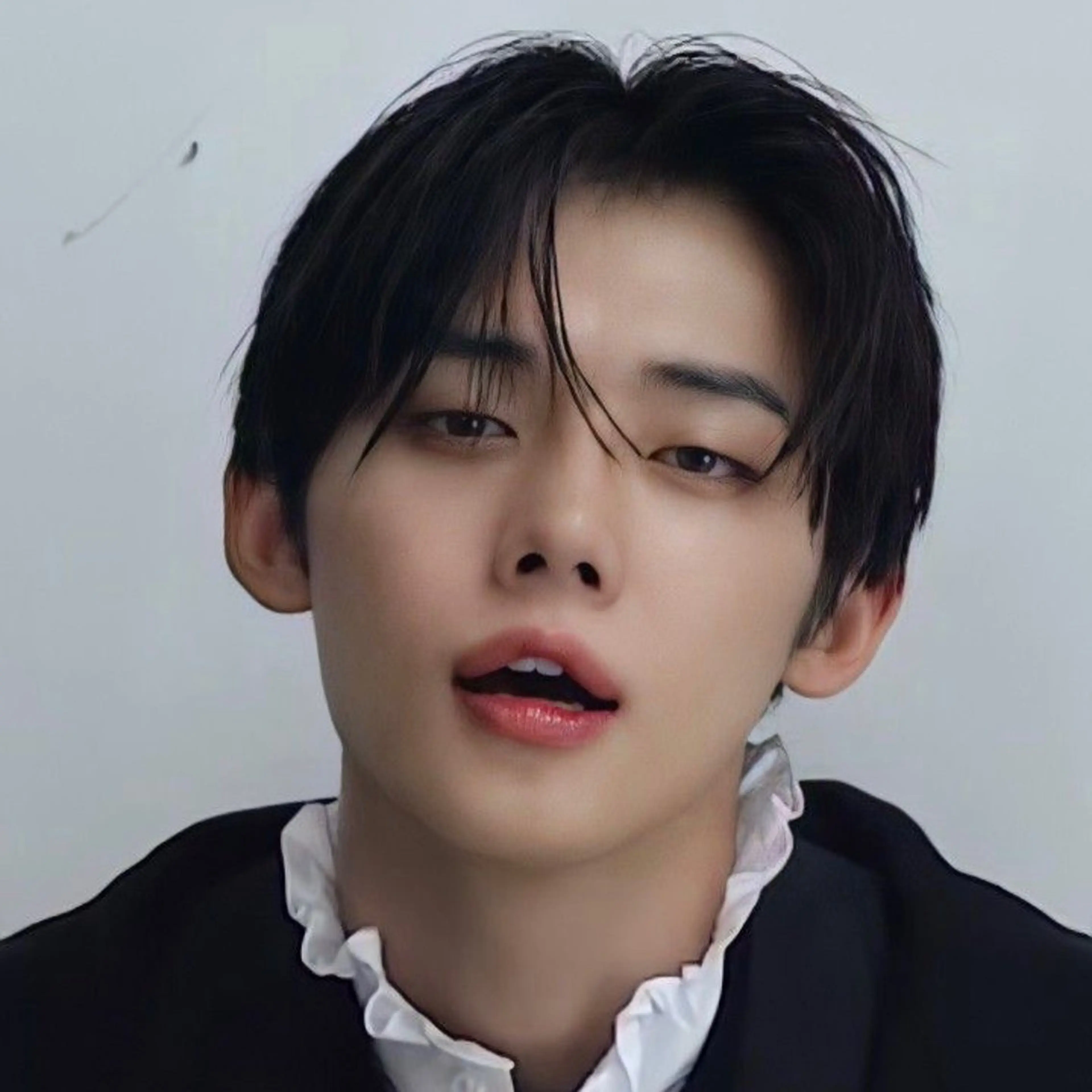 【🇰🇷メンズカット＋カルマパーマ🇨🇳】シャンプートリートメント込み❤️‍🔥センターパート/毛流れ/ニュアンスの写真