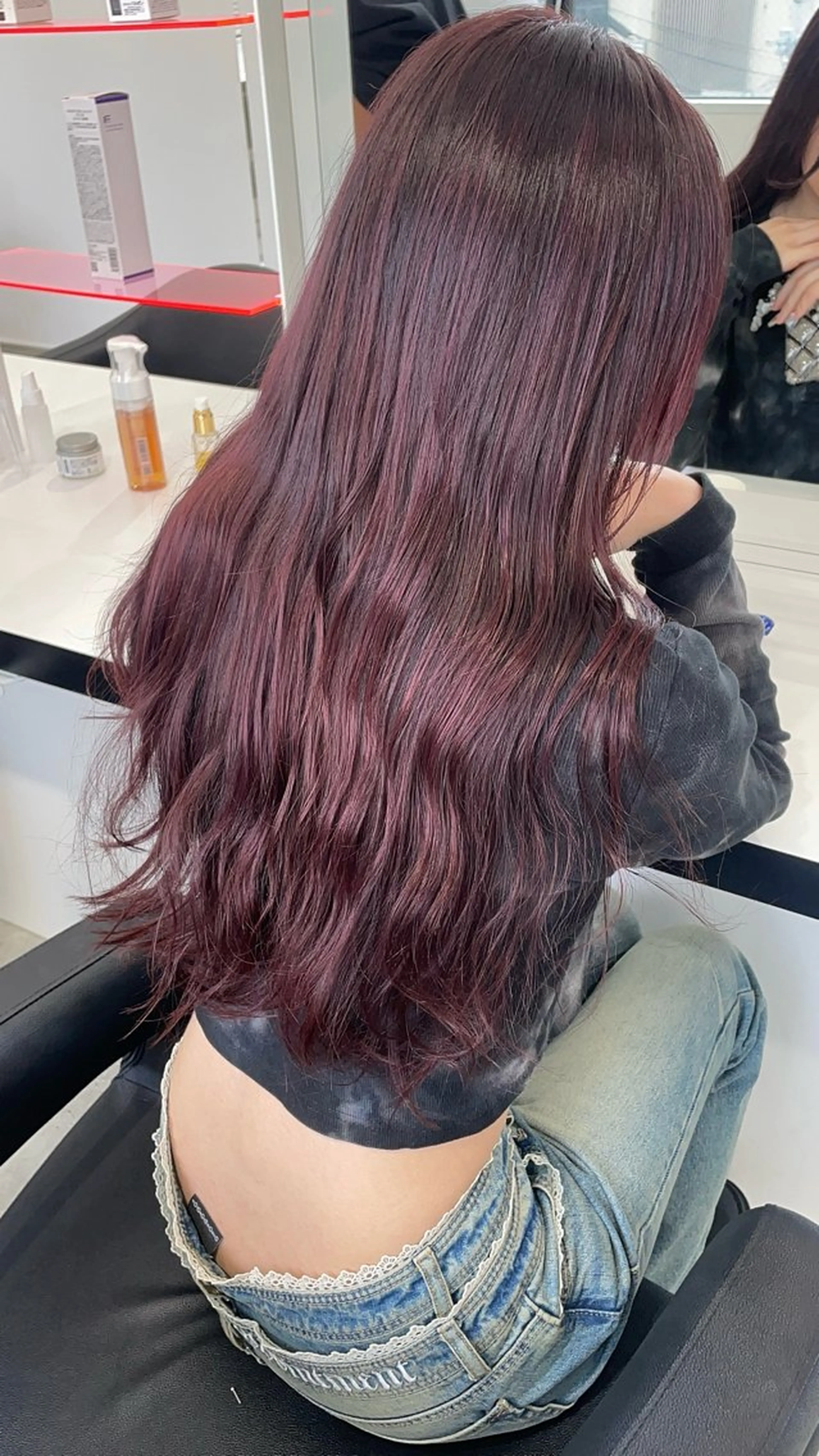 ロング カラー エフェクトブリーチ／ レイヤーカット／翔のヘアスタイル