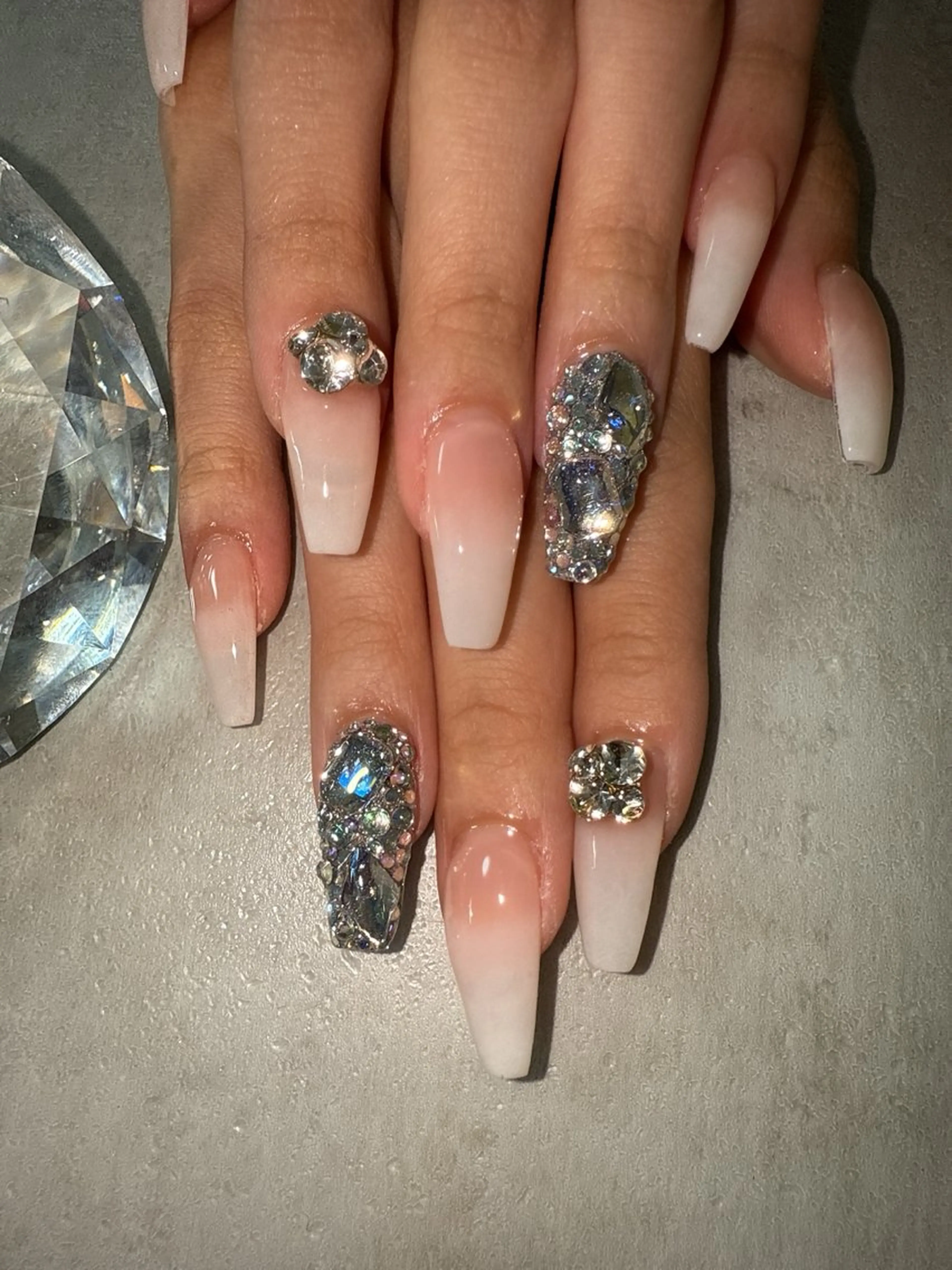 平日10-17時限定🧡グラデ&ラメグラの写真