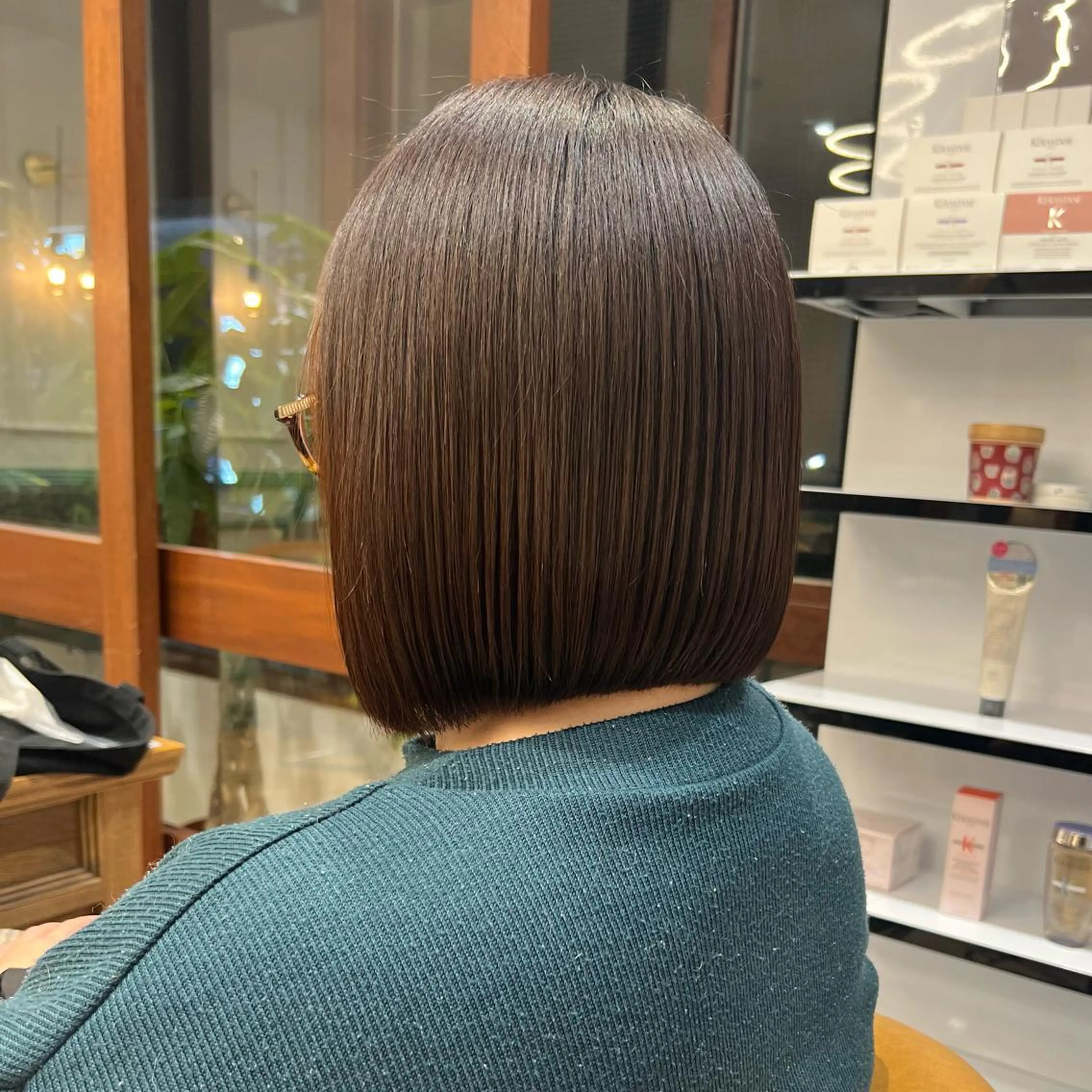 ミディアム 🩶sayumi🩶 ボブ/美髪矯正/柏のヘアスタイル