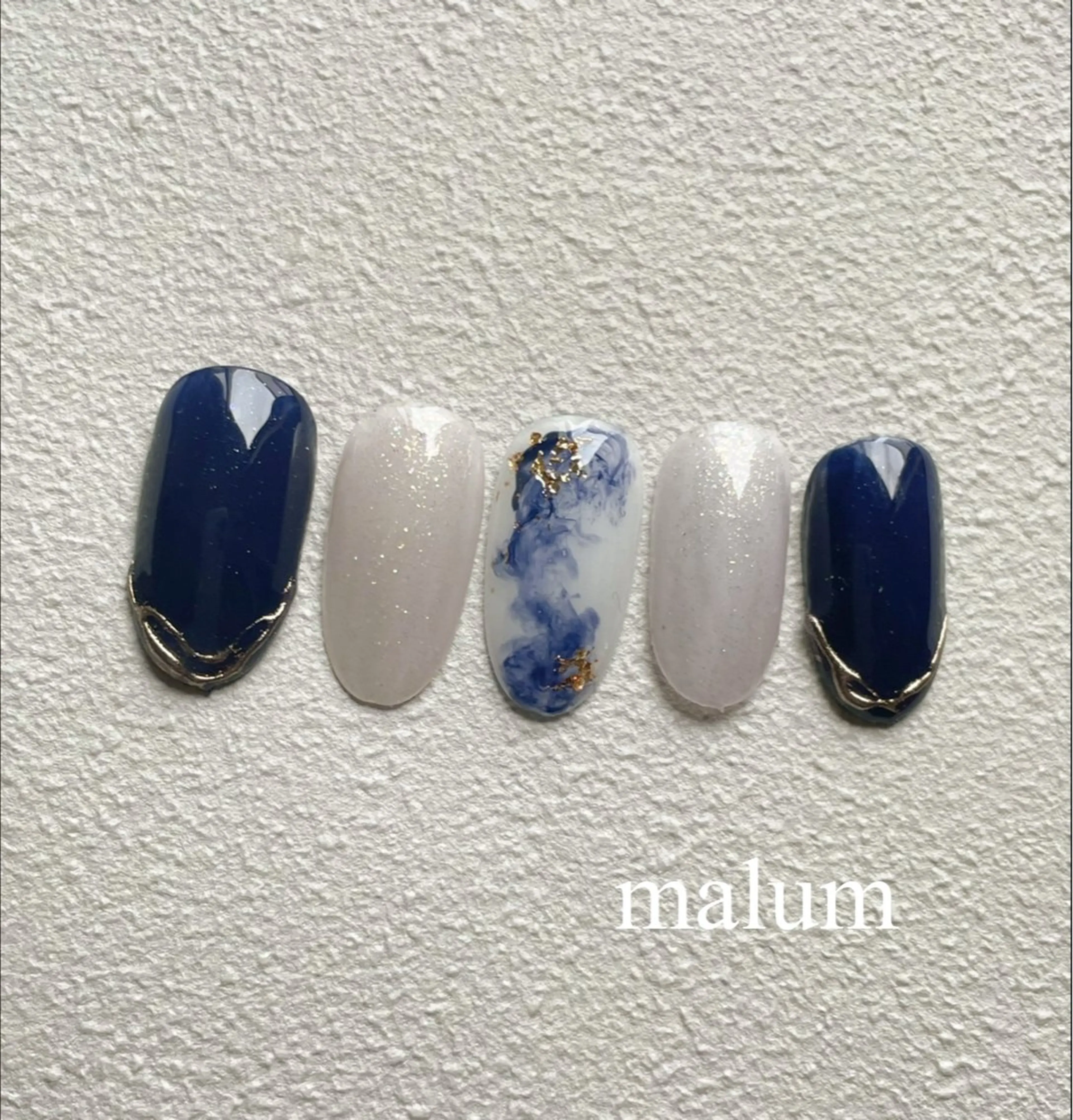 ネイル ハンドネイル malum nailのネイルデザイン