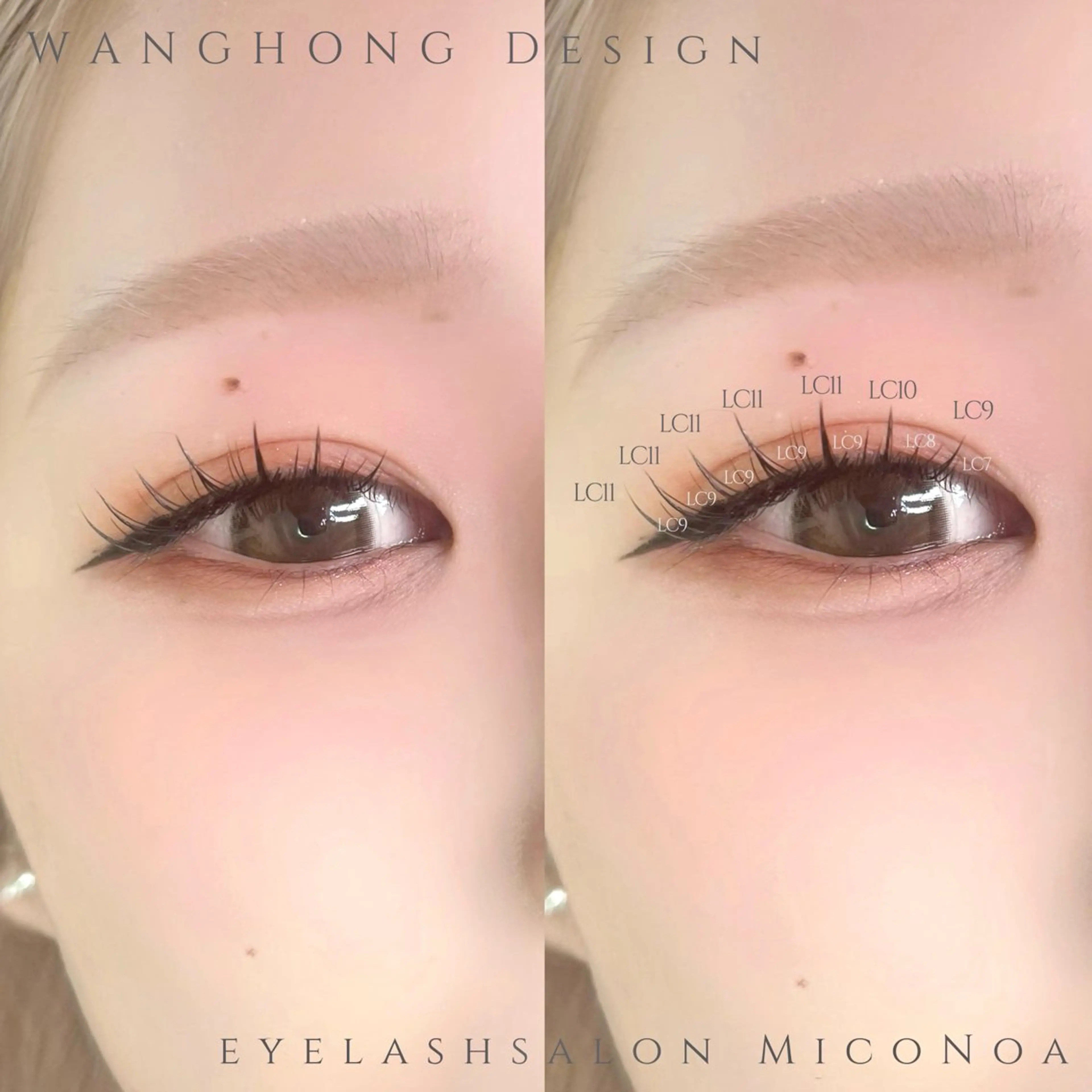 マツエク・マツパ マツエク MicoNoa所属・MicoNoa Asamiのマツエク・マツパデザイン